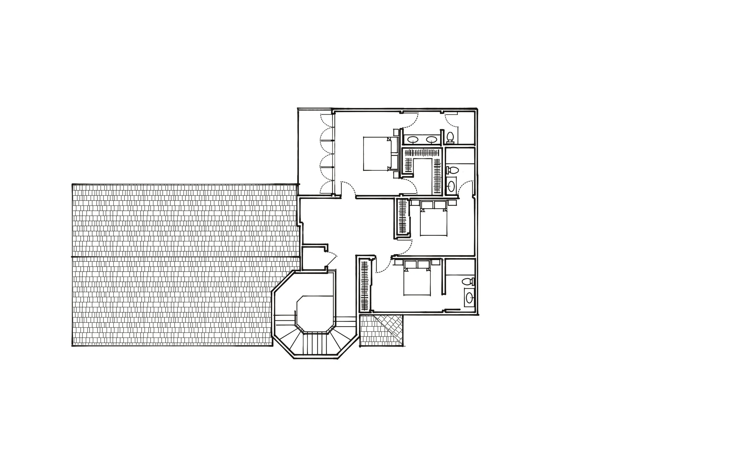 Hand Drawn Floor Plan