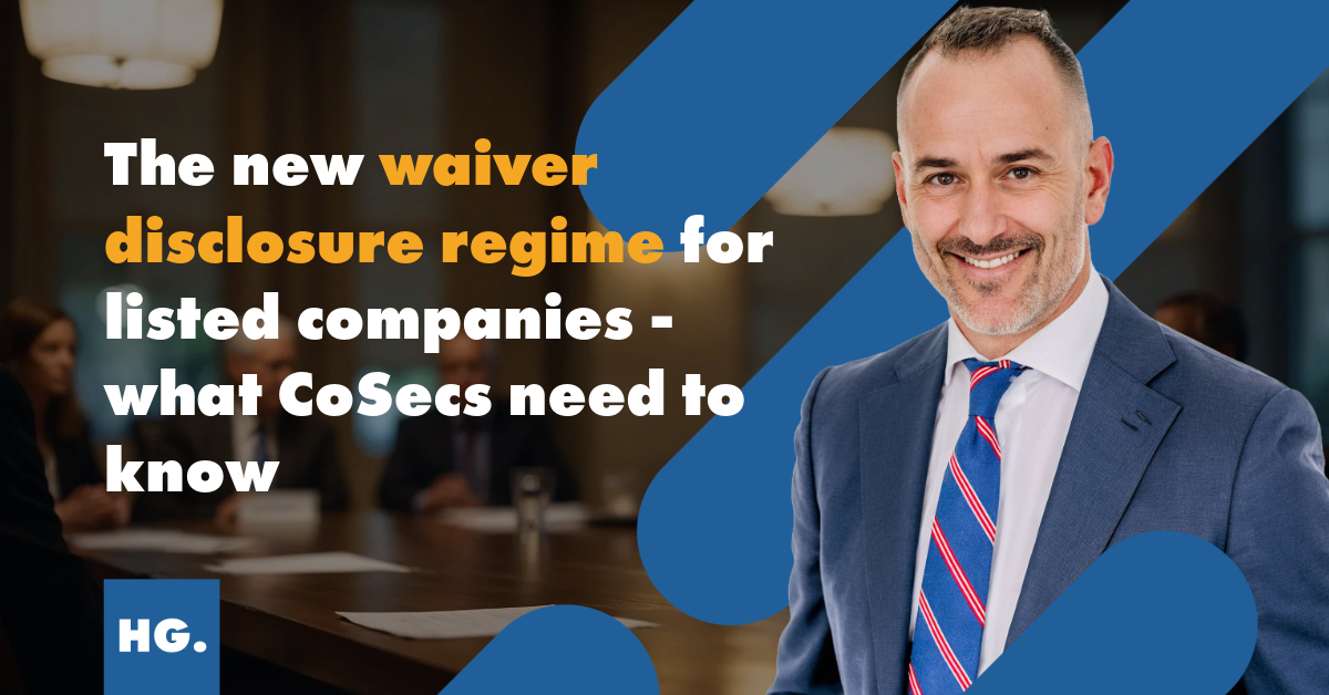 ASX Waiver Rule Changes: What Boards and Company Secretaries Must Do Now