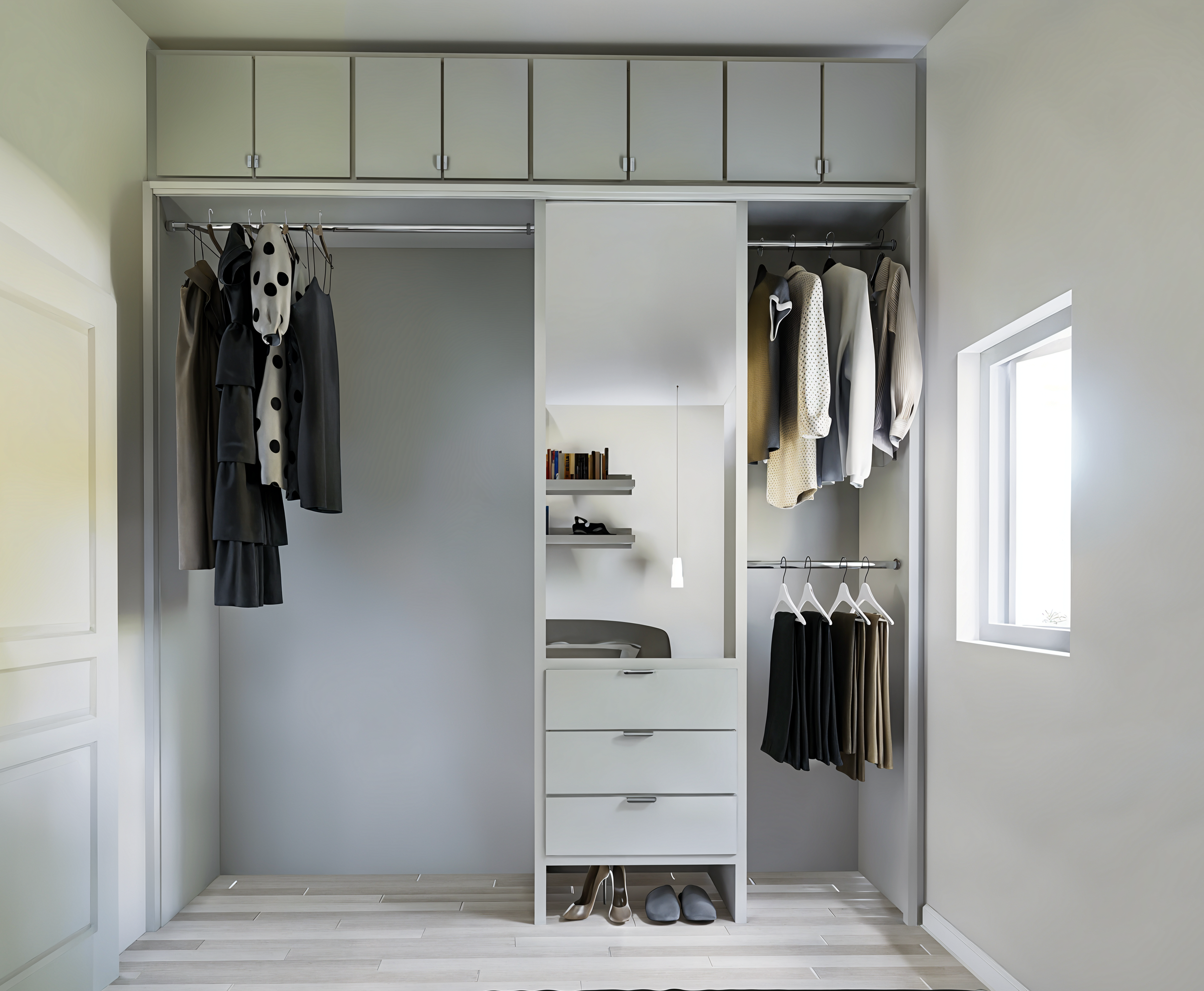 model a closet