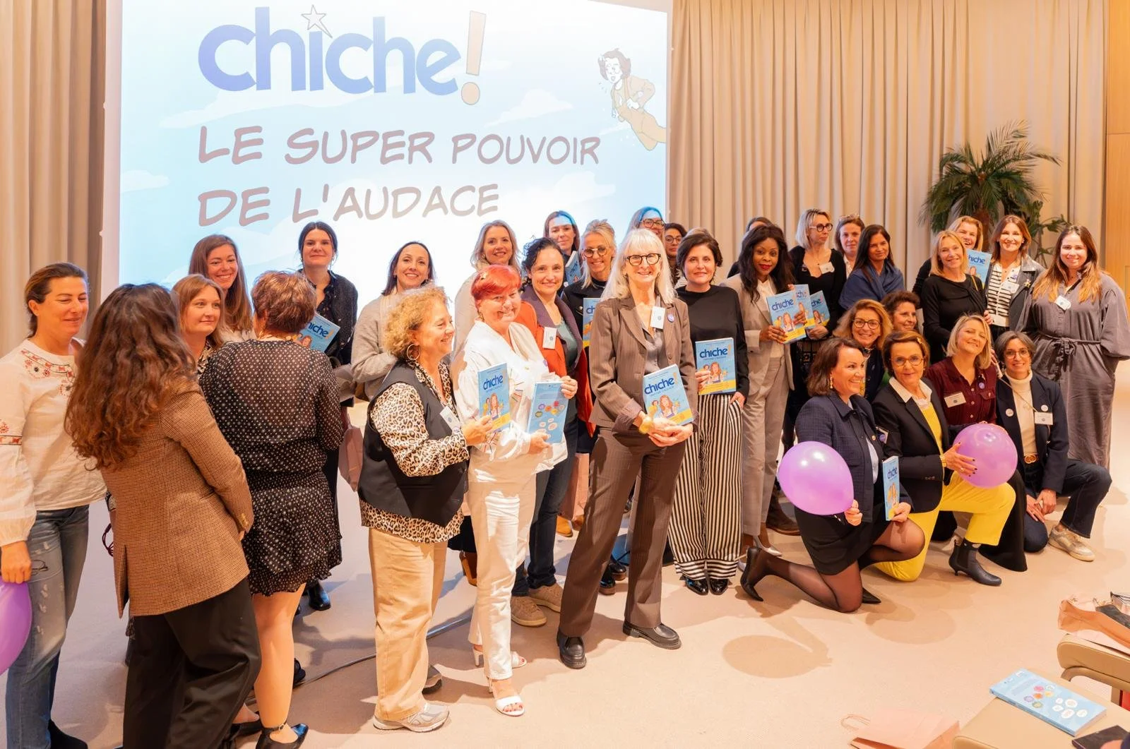 Chiche ! Le super pouvoir de l'audace avec Florence Servan-Schreiber à l'Anantara Hôtel