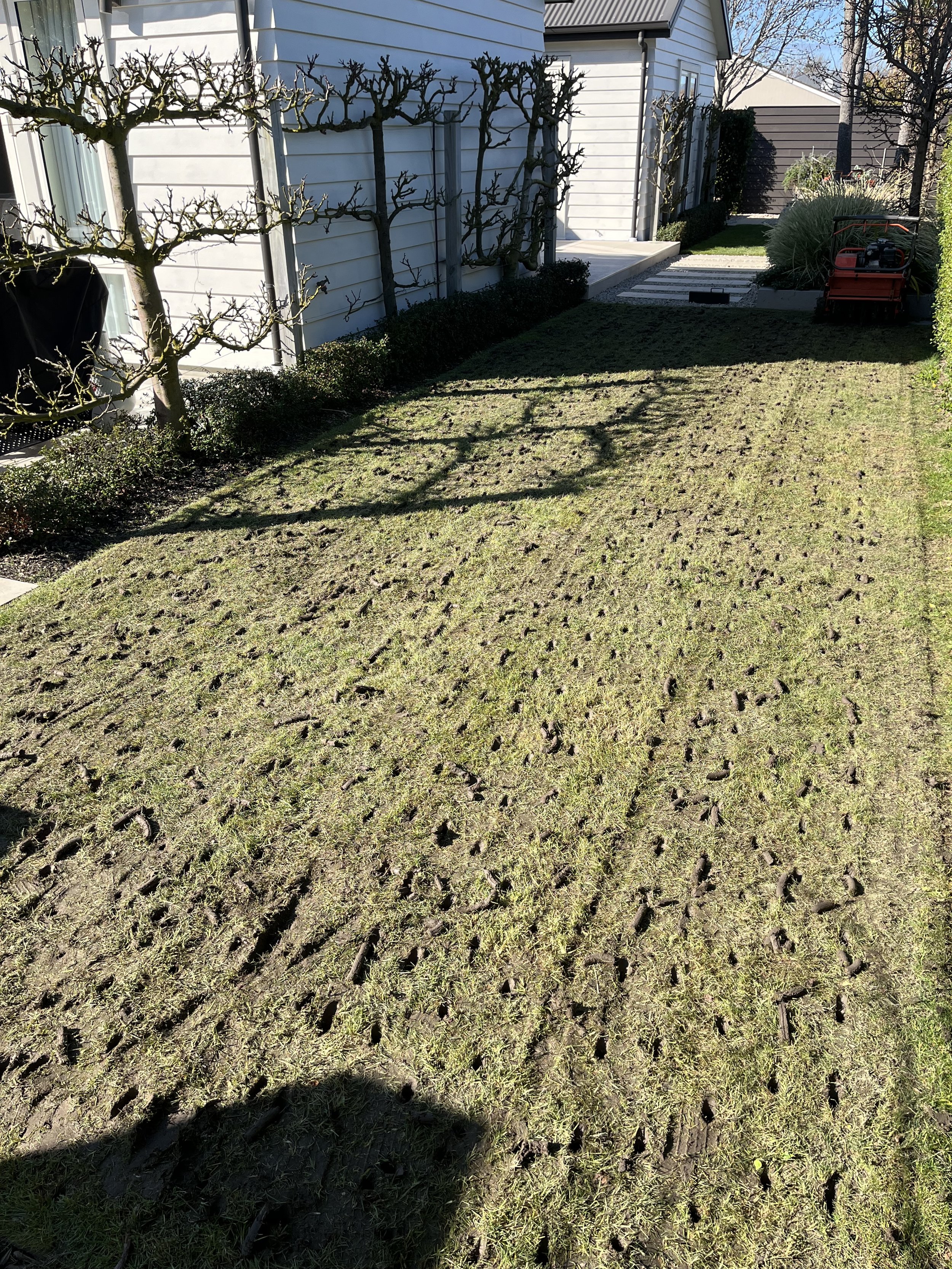 Lawn core aerating