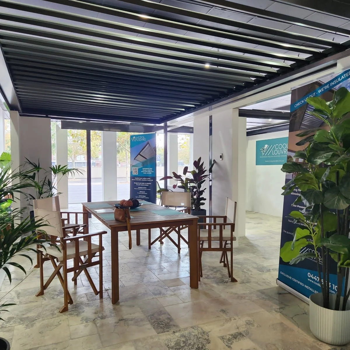 🌤️ Our Display is Almost Ready! 🛠️

Exciting news&mdash;our brand new Cool Louvres display at the Home Ideas Centre, 279 Grote Street, Adelaide is nearly complete! 🙌

Soon you&rsquo;ll be able to see (and feel!) the difference our insulated, solar