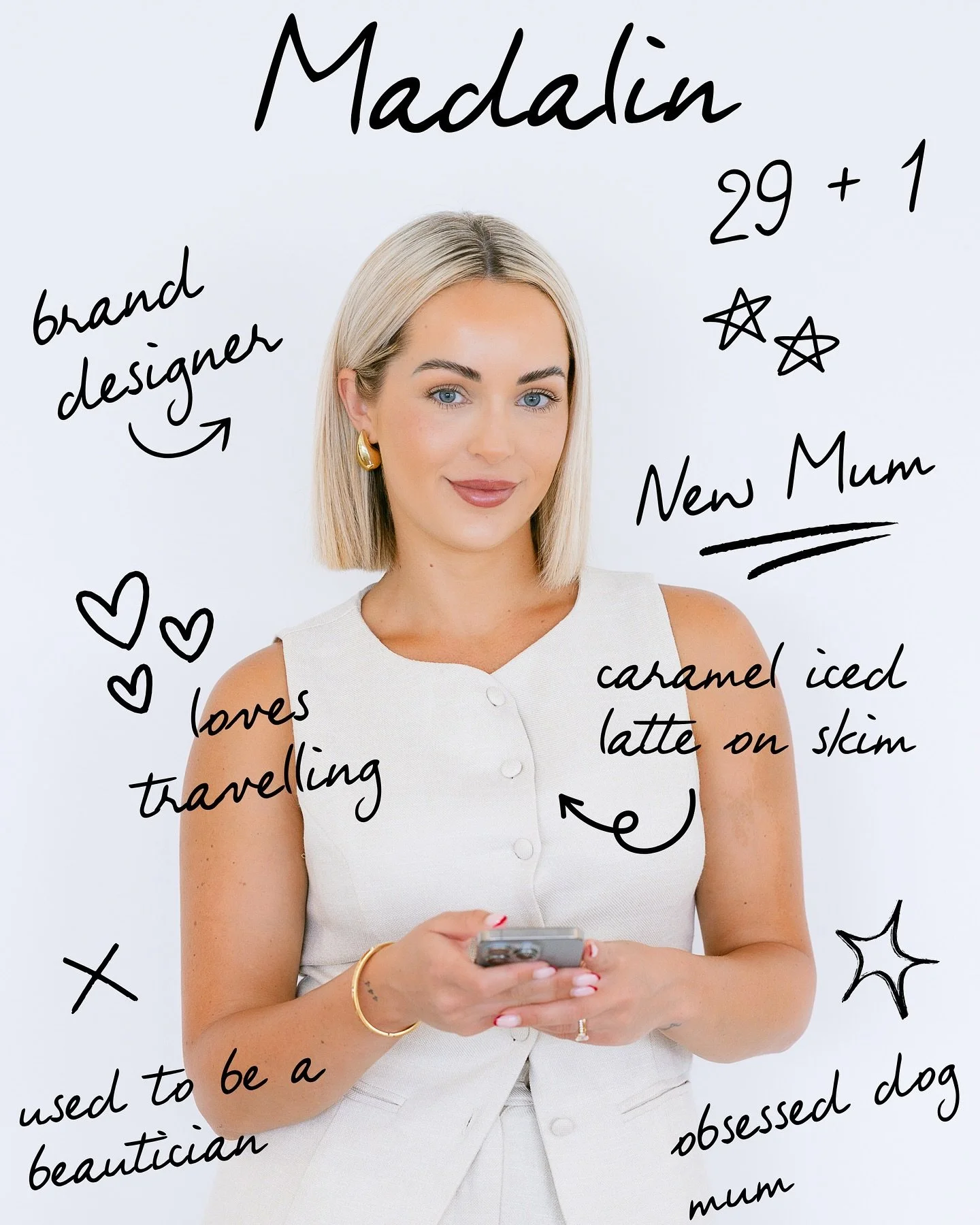 Had to jump on this cute trend 😅
Coming up with things to write was so much harder then it seems 🫣🥴

#branding #logodesign #brandidentity #graphicdesign #brandingstudio #branddesigner #australiandesigner #smallbusinessbranding #metdesignco #busine