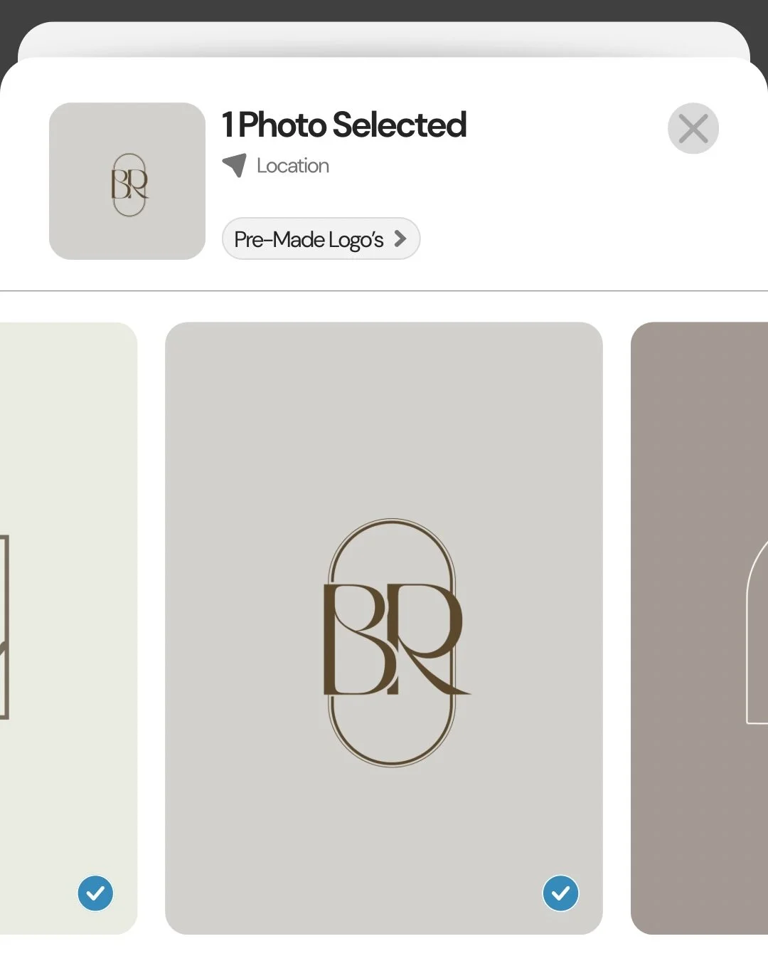 My pre-made sub logo options ✨ 

&bull; A quick, budget-friendly way to elevate your brand while still keeping it luxurious.
&bull; 10 stunning designs to choose from.
&bull; Colours can be customised to suit your brand.
&bull; Receive your logo with