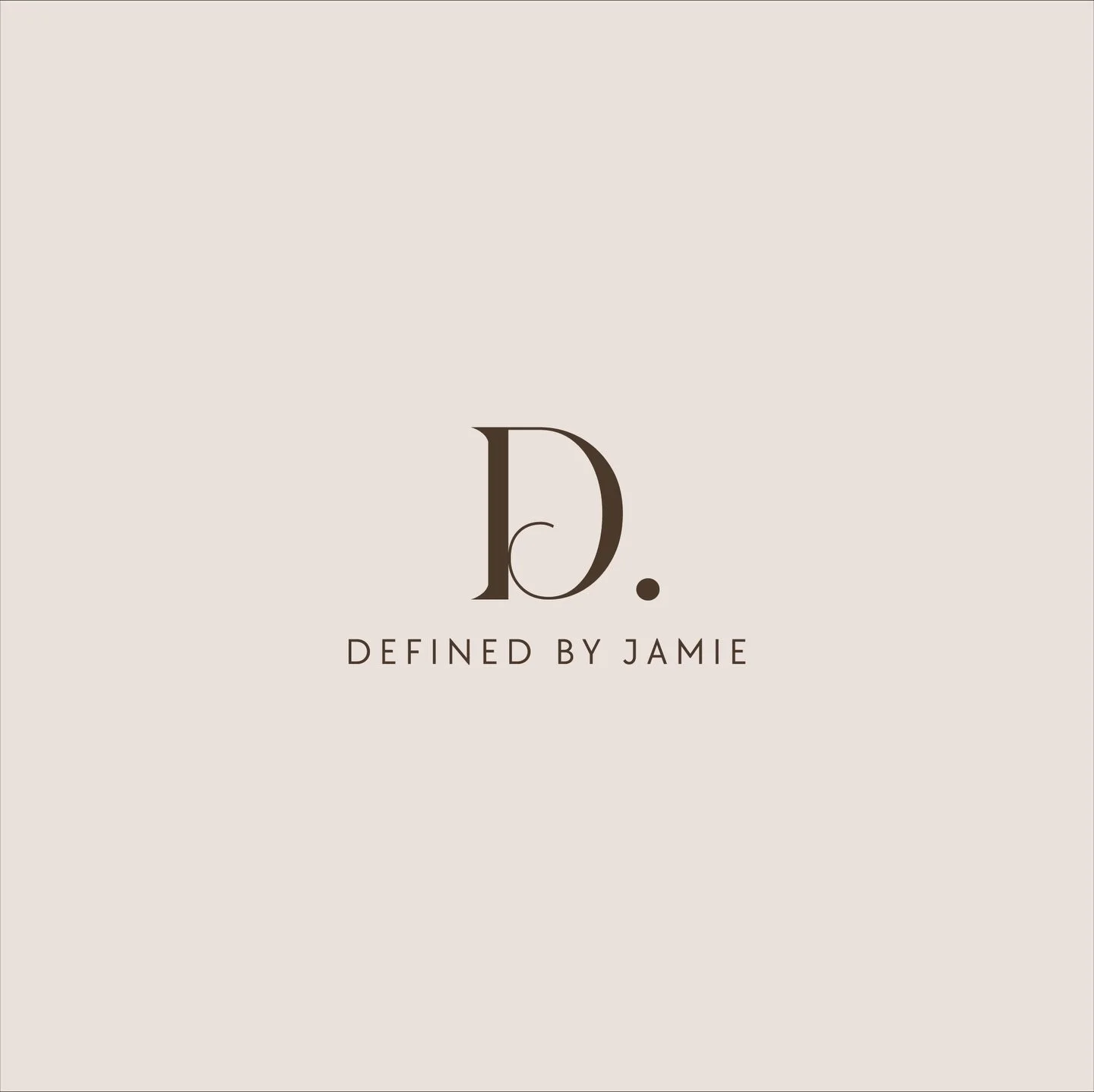DEFINED BY JAMIE 🤎 

Basic logo package with a few extra touches for the lovely @definedbyjamie 

#logo
#graphicdesign
#branding
#logodesigner
#logodesign