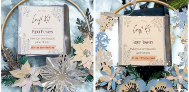 Paper flowers add-on kits