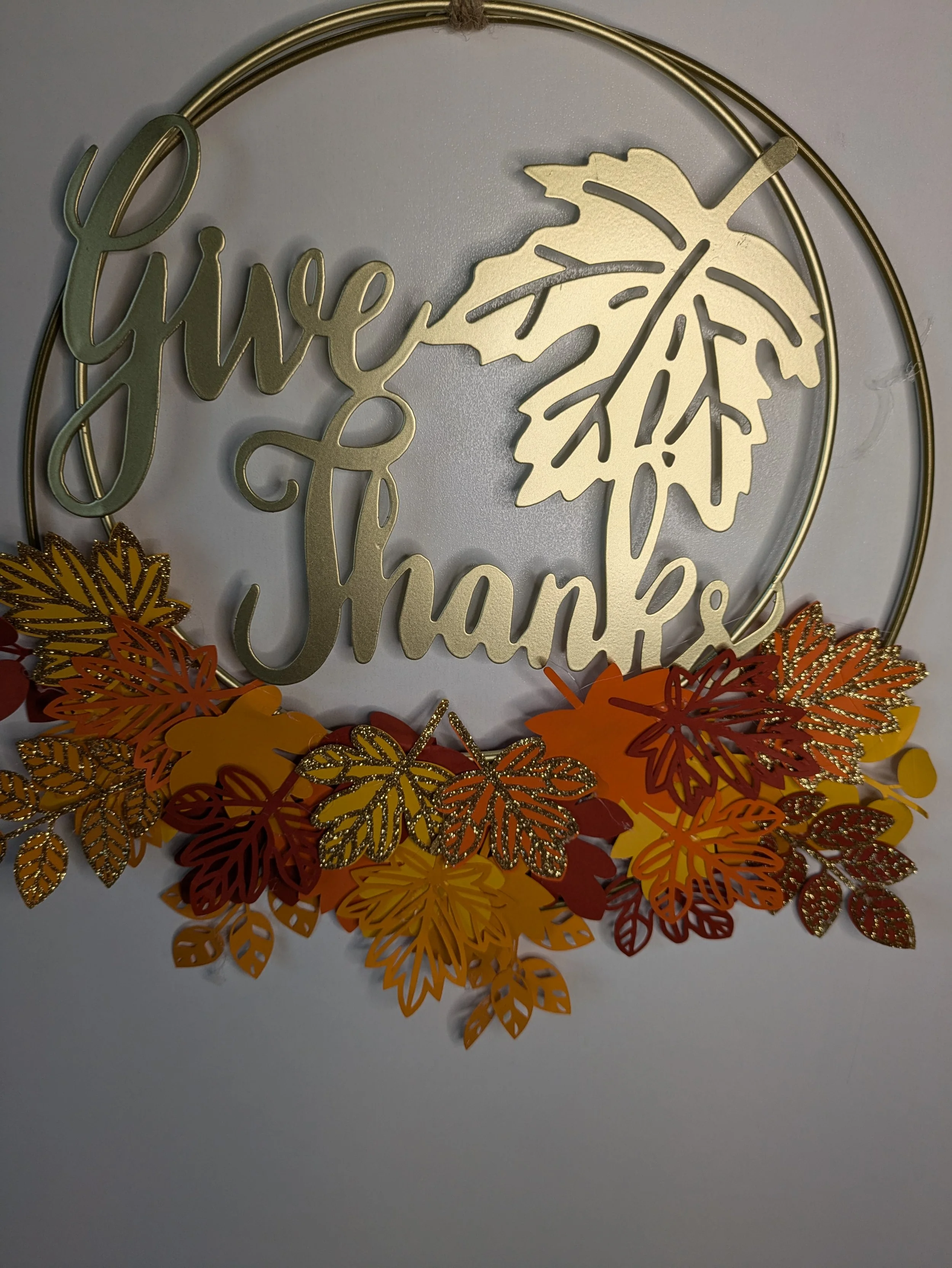 Fall Folliage wreath