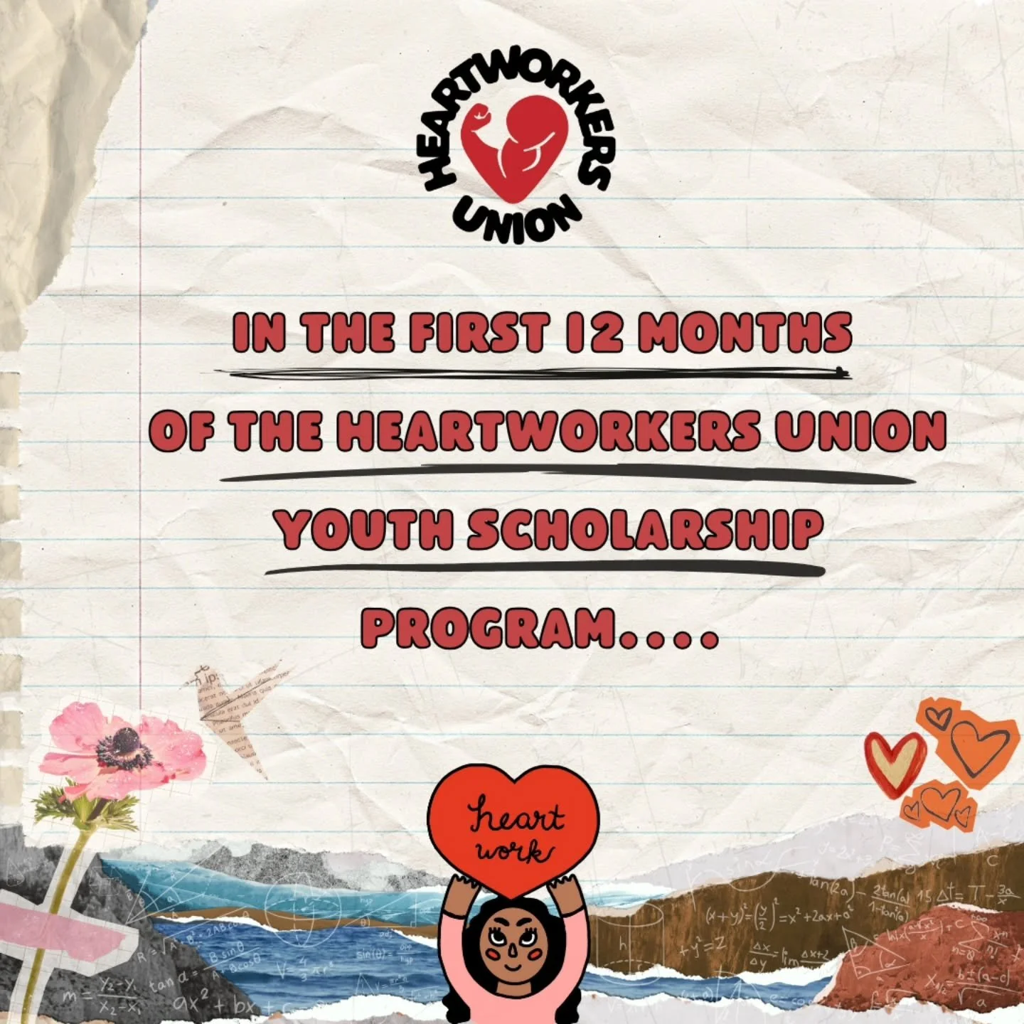 Before we announce the winner(s) for August 2025, we felt it was important to look back and share some statistics from the first 12 months of offering official Heartworkers Union Youth Scholarships πππ π₯π₯π₯β€οΈπͺπ½π―
We first launched this idea i
