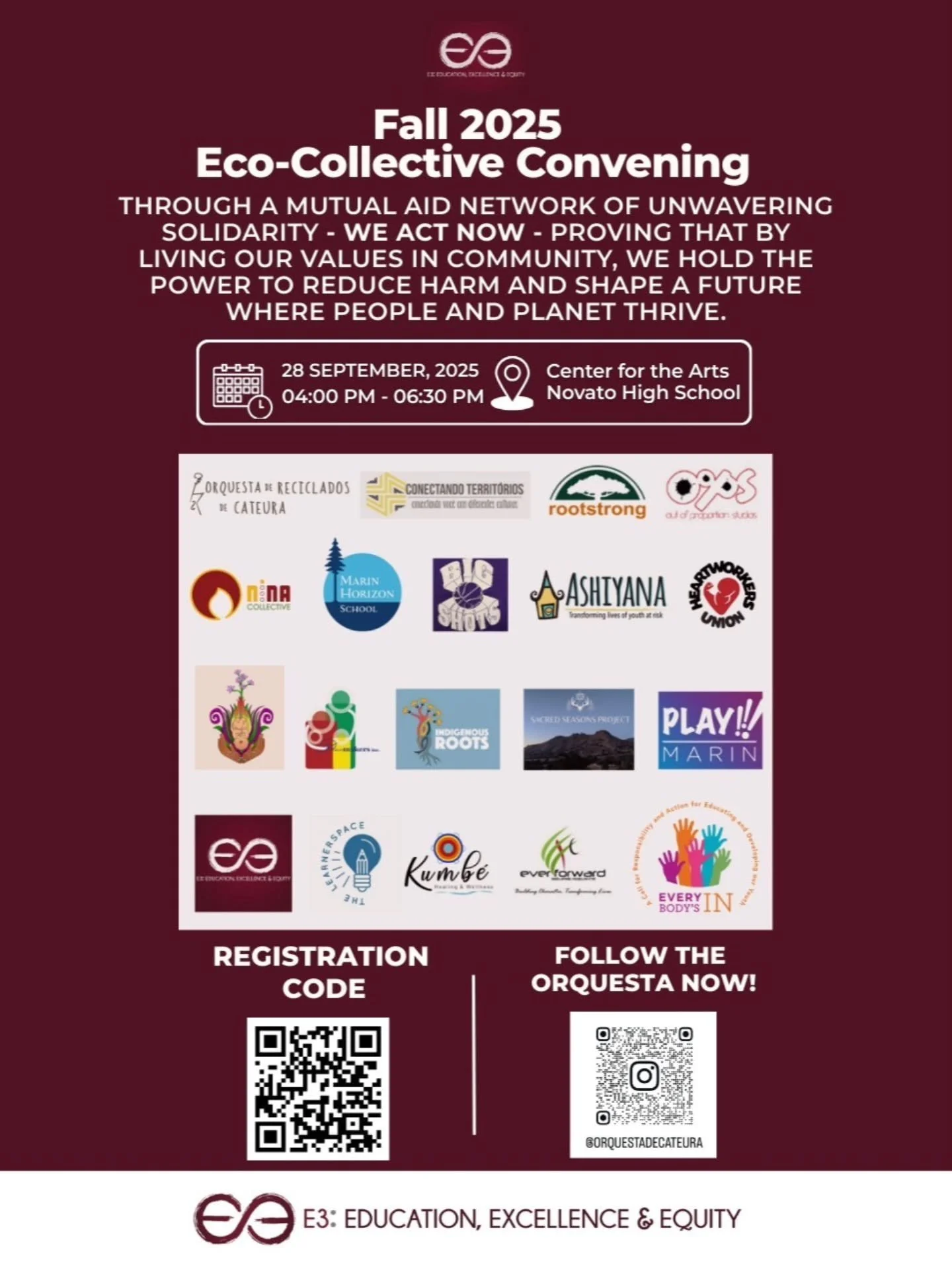 This is the start of
something BIG ๐ฎ๐ฎ๐ฎ
Heartworkers Union will be at Novato High School this weekend with over 15 other Non-Profit Organizations we have been building with behind the scenes all year long... We are set to launch a very special, de