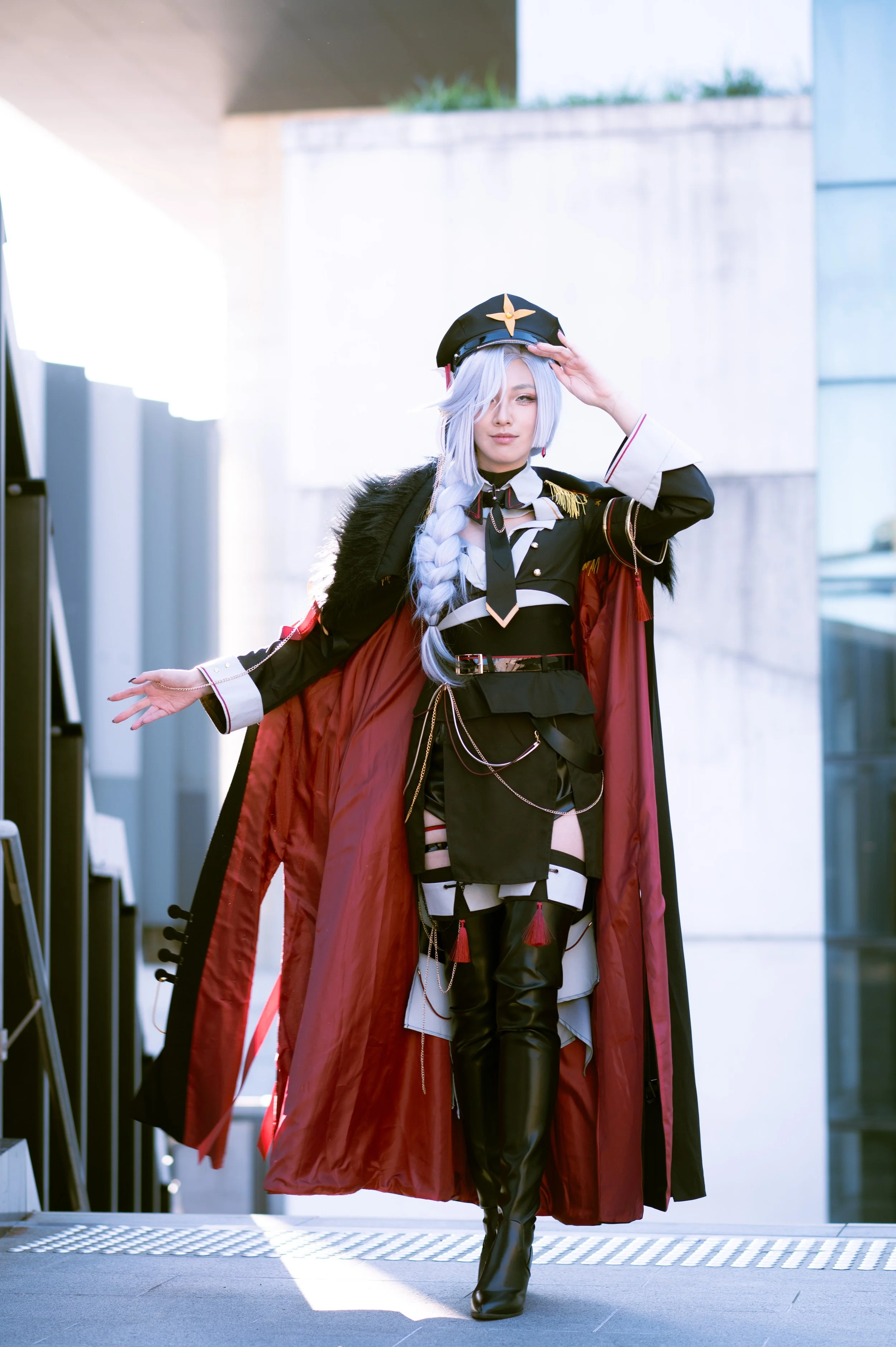 Shenhe (Officer Outfit) - Genshin Impact | Instagram: @michinchiin