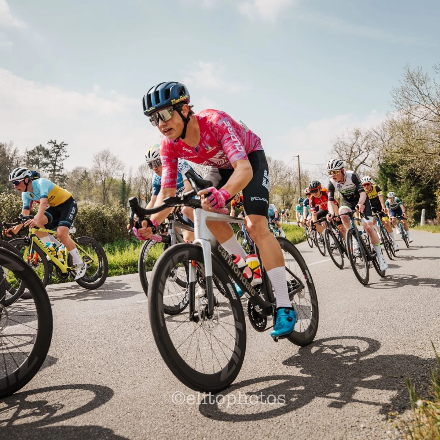 We opened our European campaign on Sunday at Bernaudeau Junior, a major UCI race in France. With four of our five riders competing in their first-ever UCI road race, we were one of the youngest teams in a field of 163.

At 80 miles, one of the longes