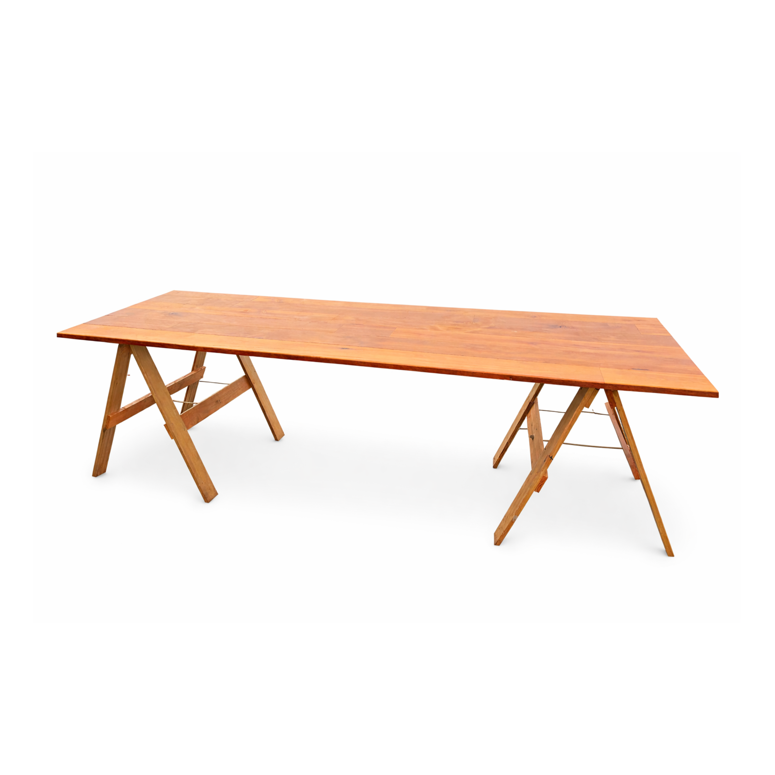 Wooden Trestle Table