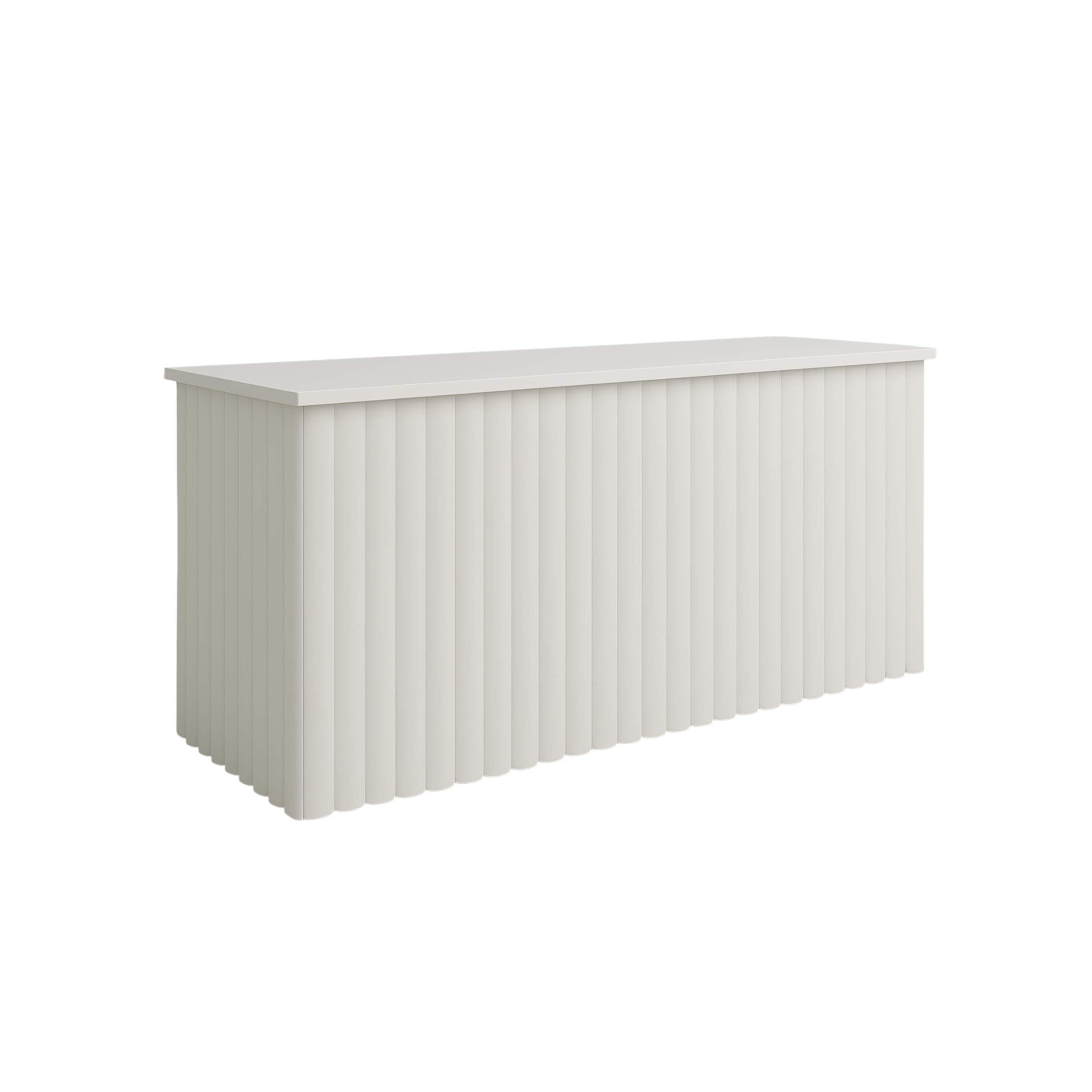 Scallop White Bar