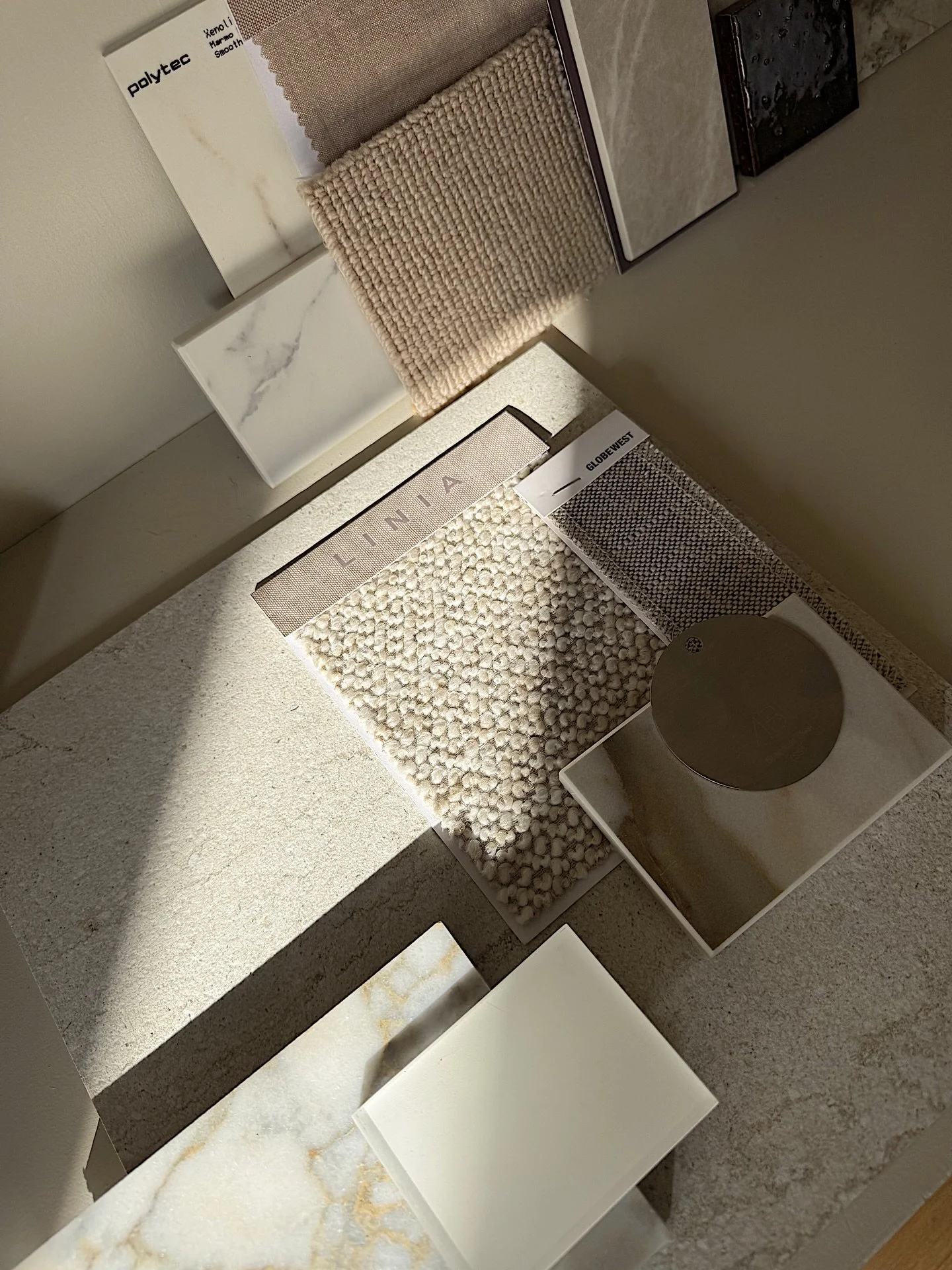 Where every space begins: materials, tone, and texture.

When these work together, everything else falls into place.

If you&rsquo;re choosing finishes for your home and feeling unsure where to start, send me a message.

#interiordesignaustralia #int