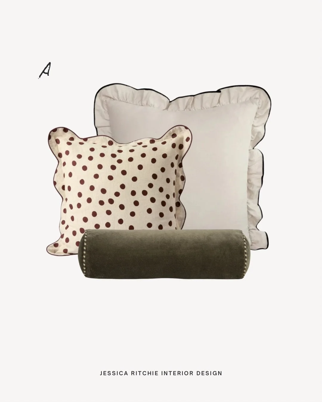 Which one are you choosing

A. Soft and playful. Polka dot, vintage
B. Cool and vintage. Stripe and cowhide
C. Earthy and layered. Deeper tones, a bit moody
D. Warm and minimal. Tonal and structured

Each one changes the feel without changing the who