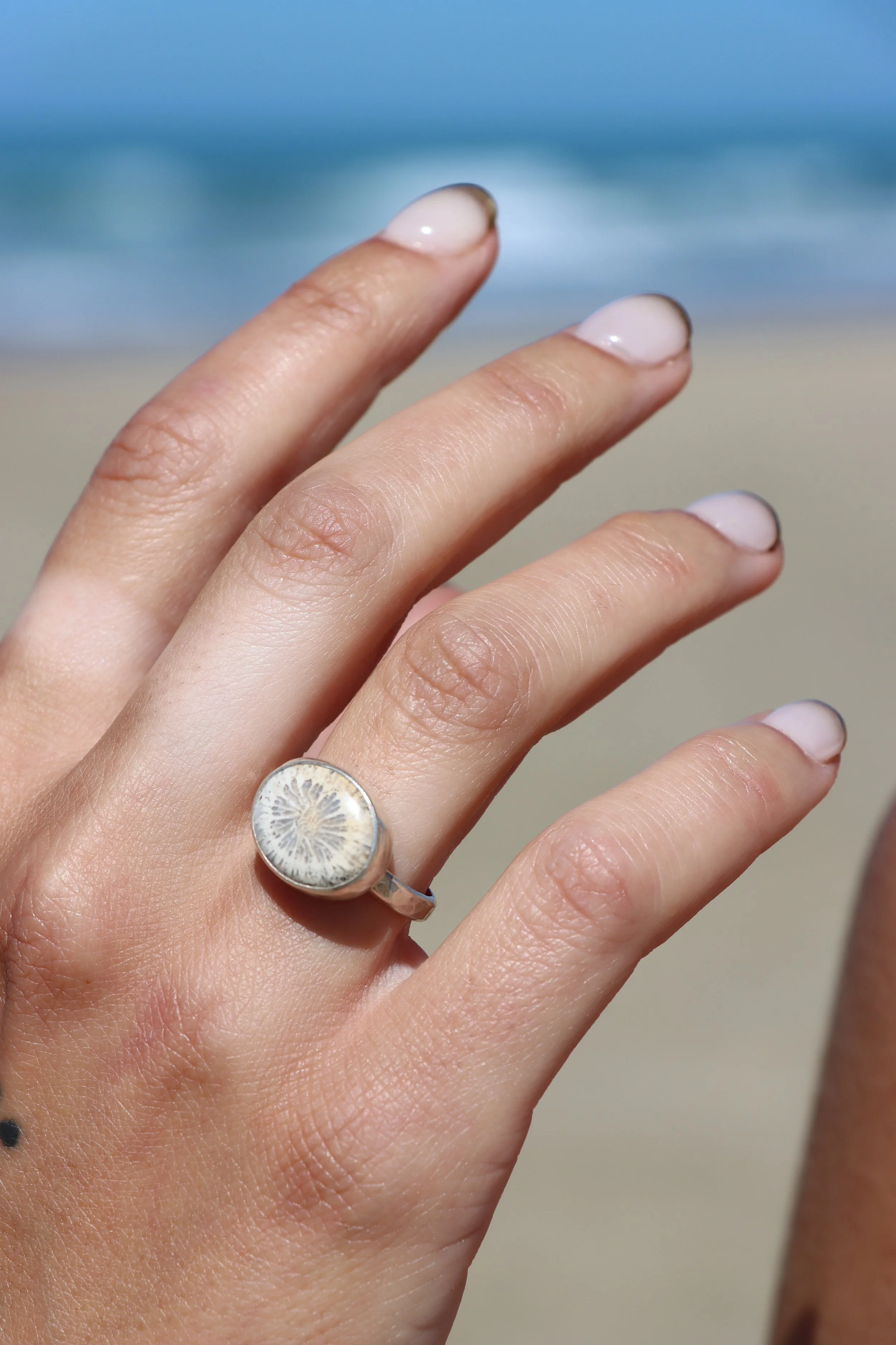 Beach gypsy ring
