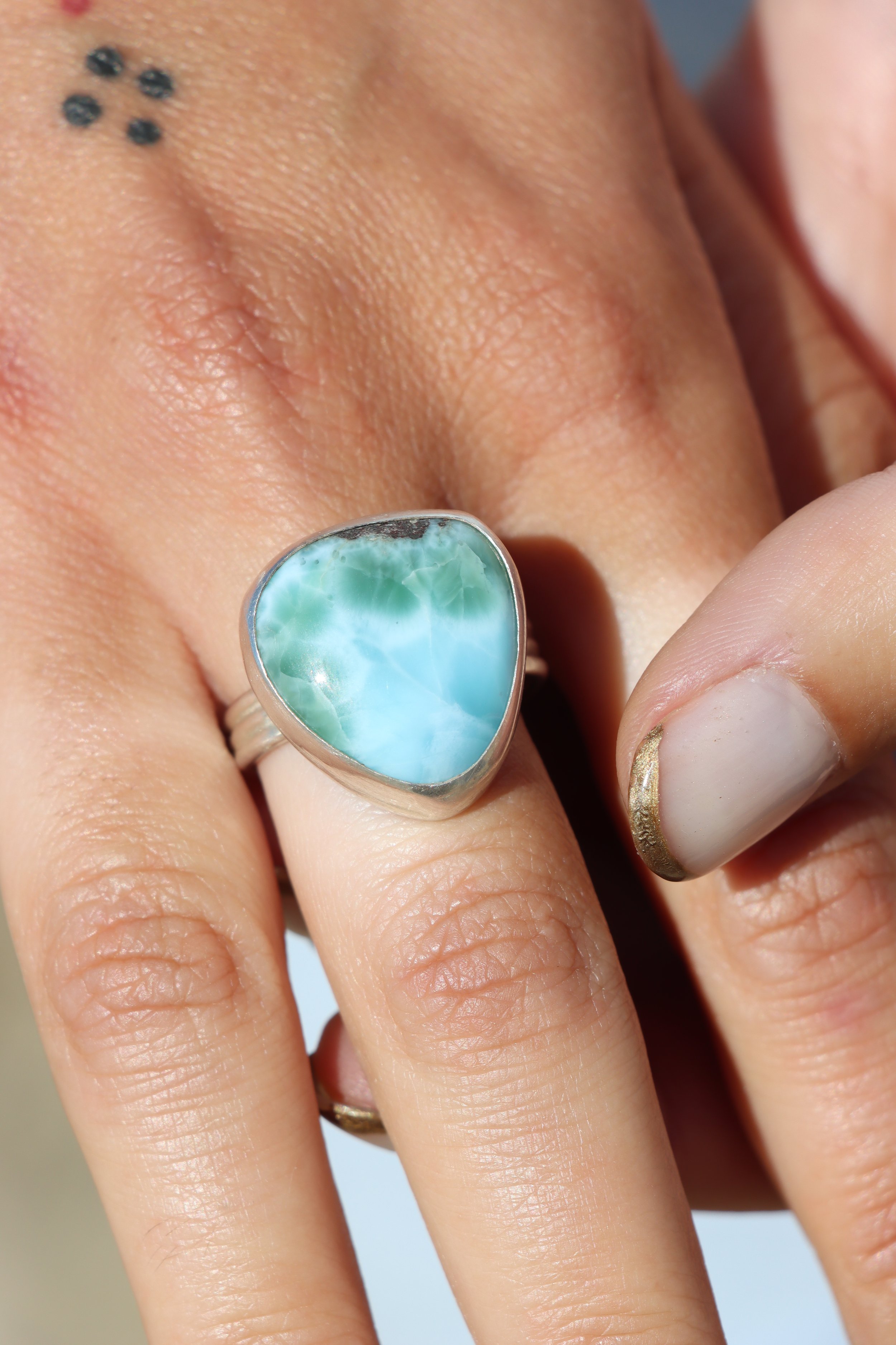 Ocean lover ring
