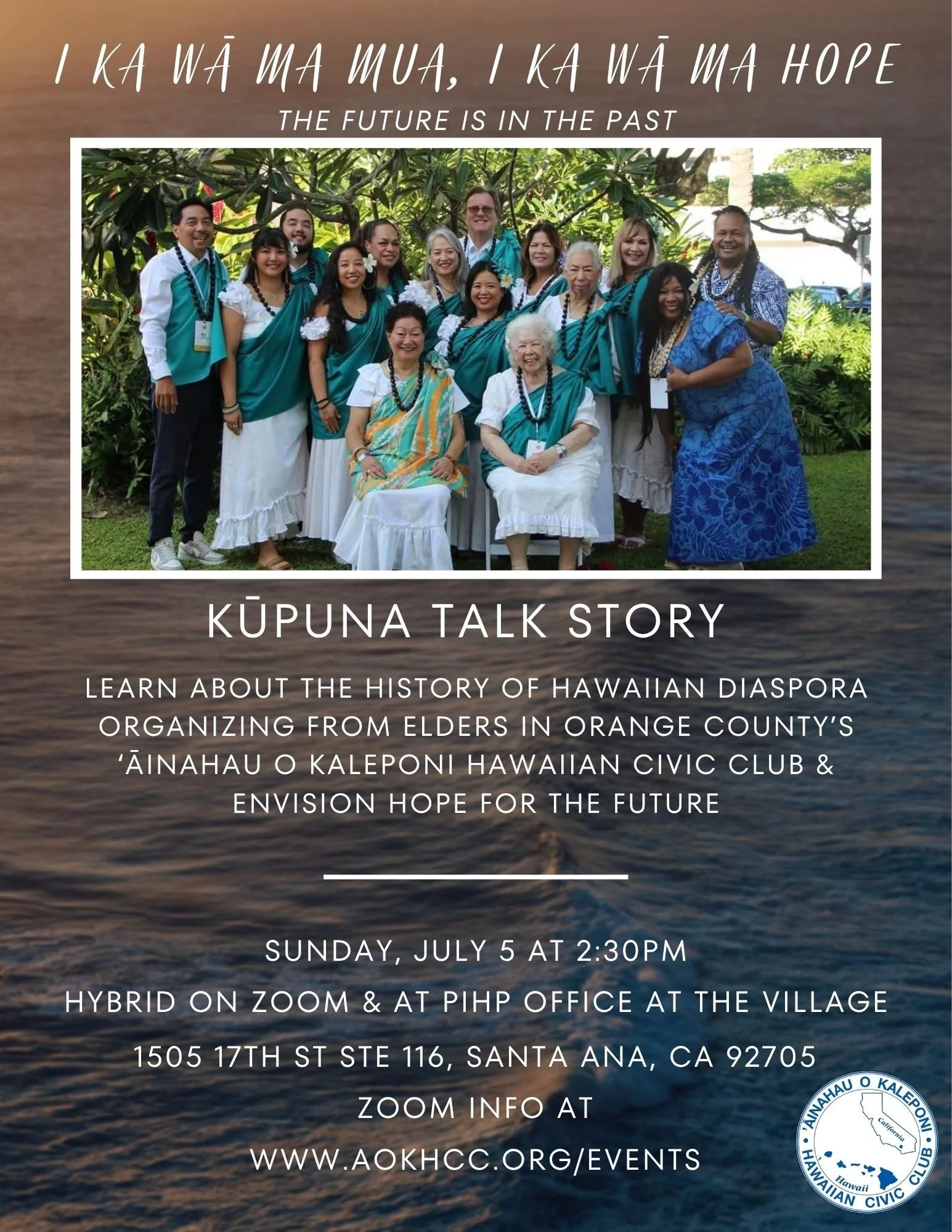 AOKHCC Kupuna Talk Story