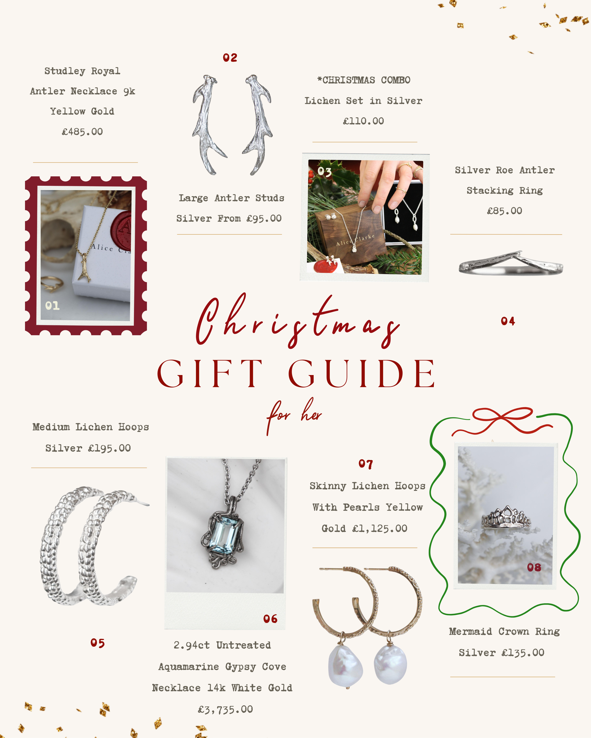 Hand crafted Christmas Gifts for Her