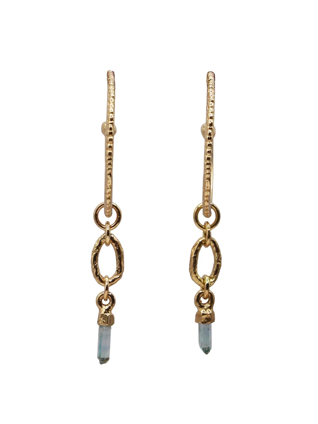 Double Aquamarine Skinny Hoops FRONT_.jpg