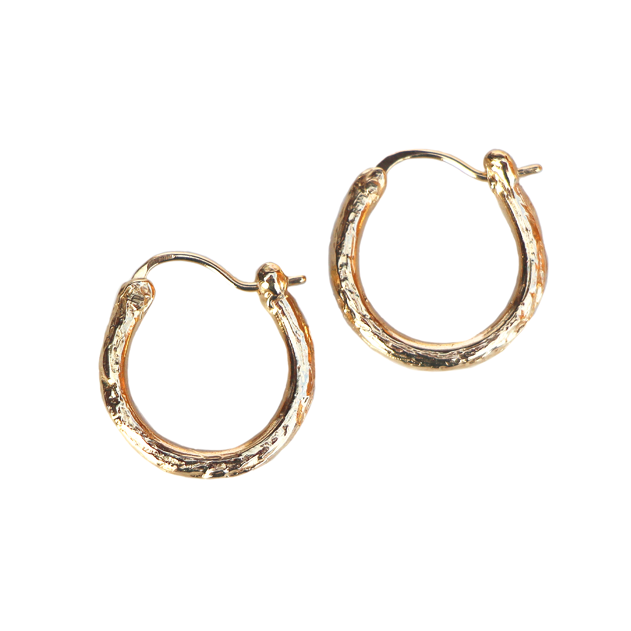 Creole Rope Earrings 9k Yellow Gold