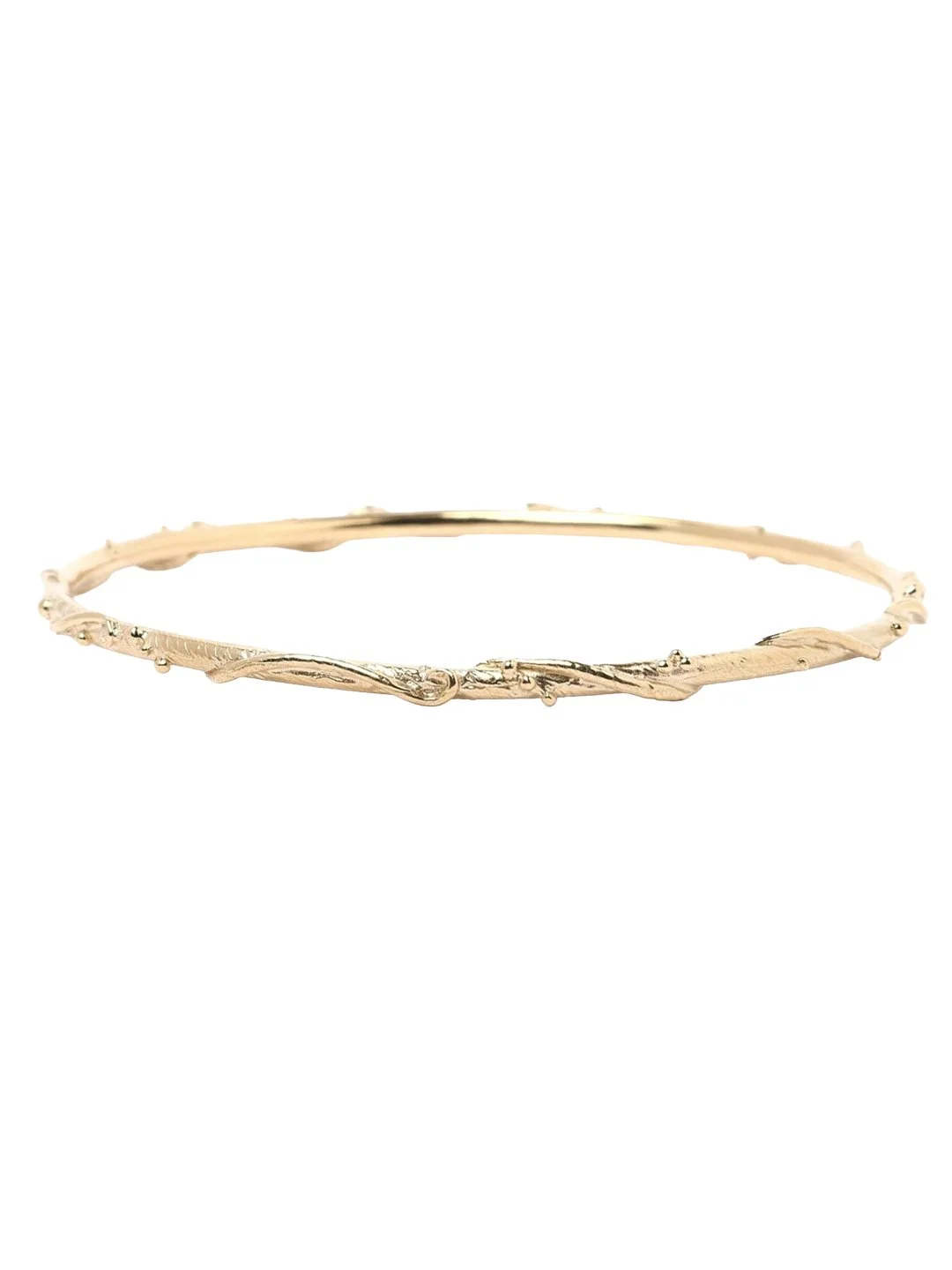 Ocean Bangle Yellow Gold