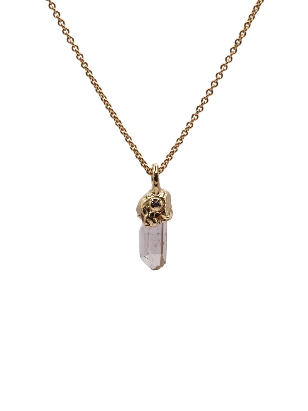 Quartz & Falklands Pearl Necklace