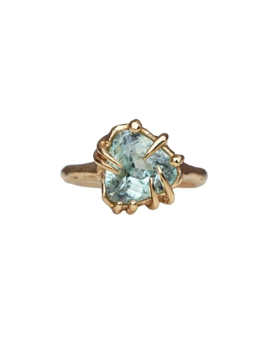 Deep Sea Diving 2.9ct Aquamarine Ring