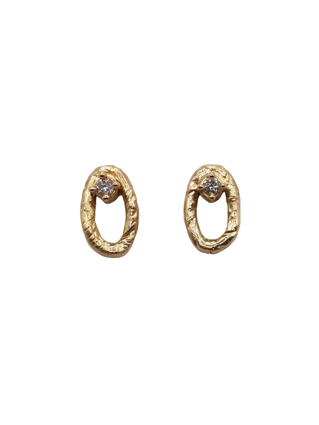 Ocean Diamond Studs