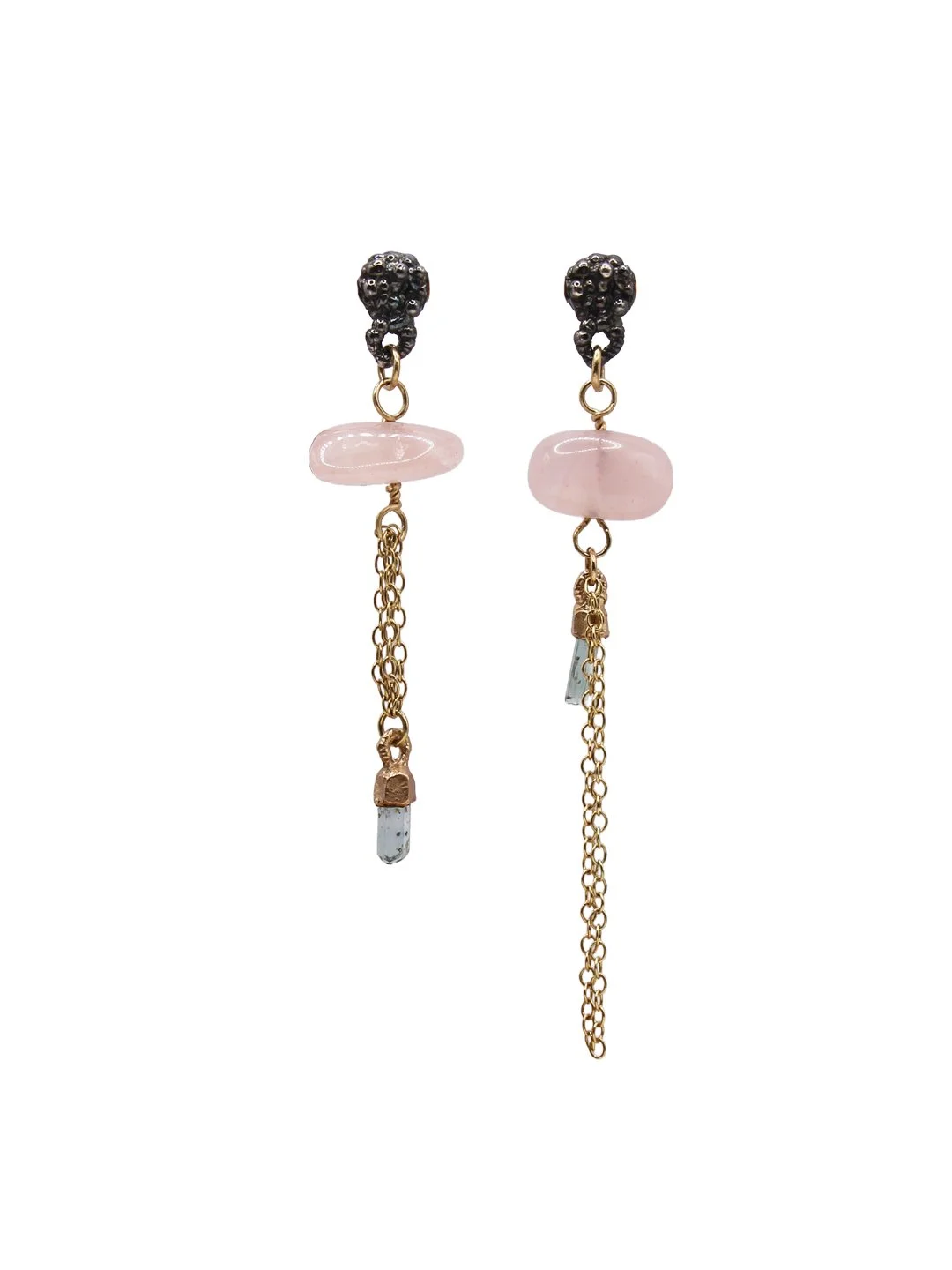 Lichen, Quartz & Aqua Studs_.jpg
