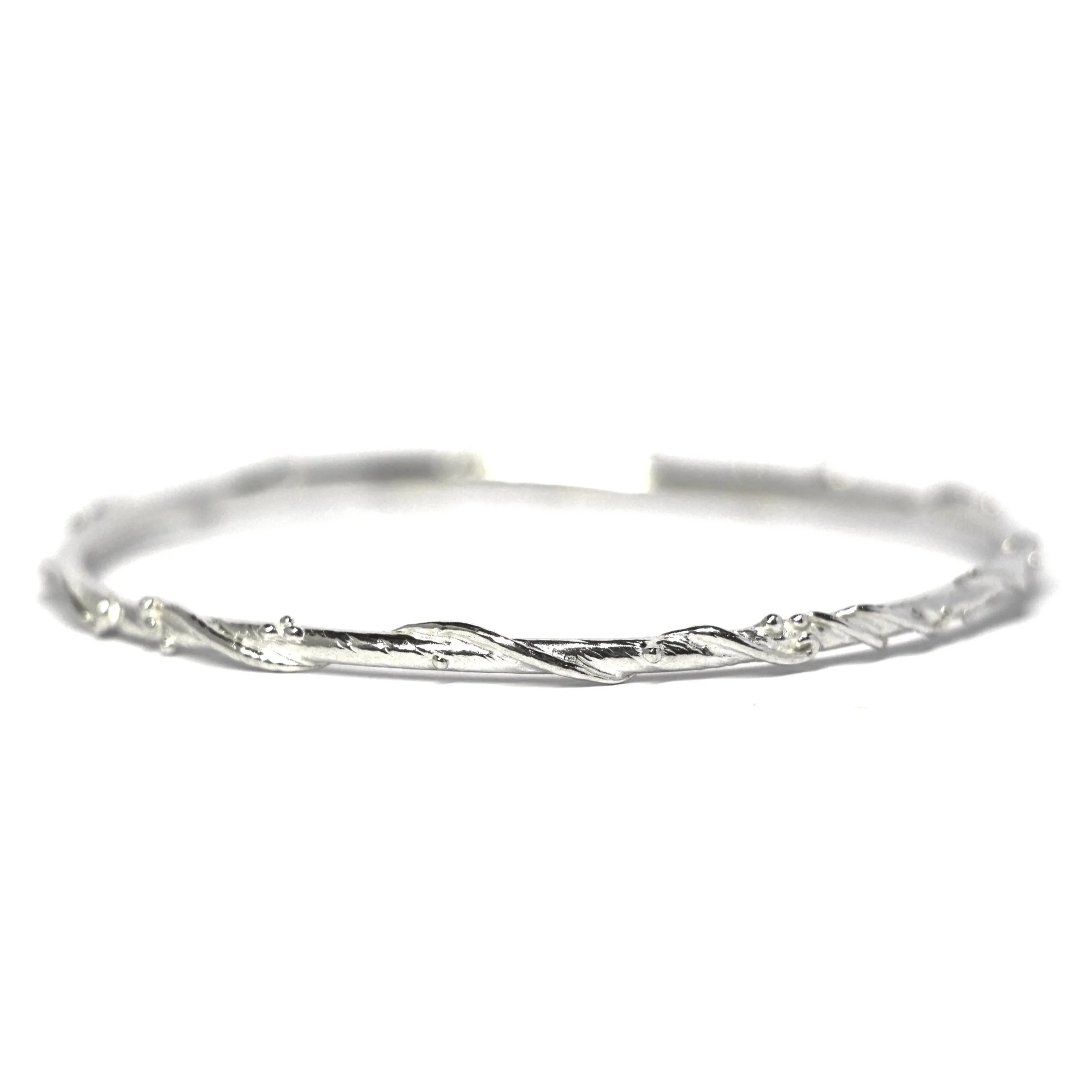 Ocean Bangle Silver