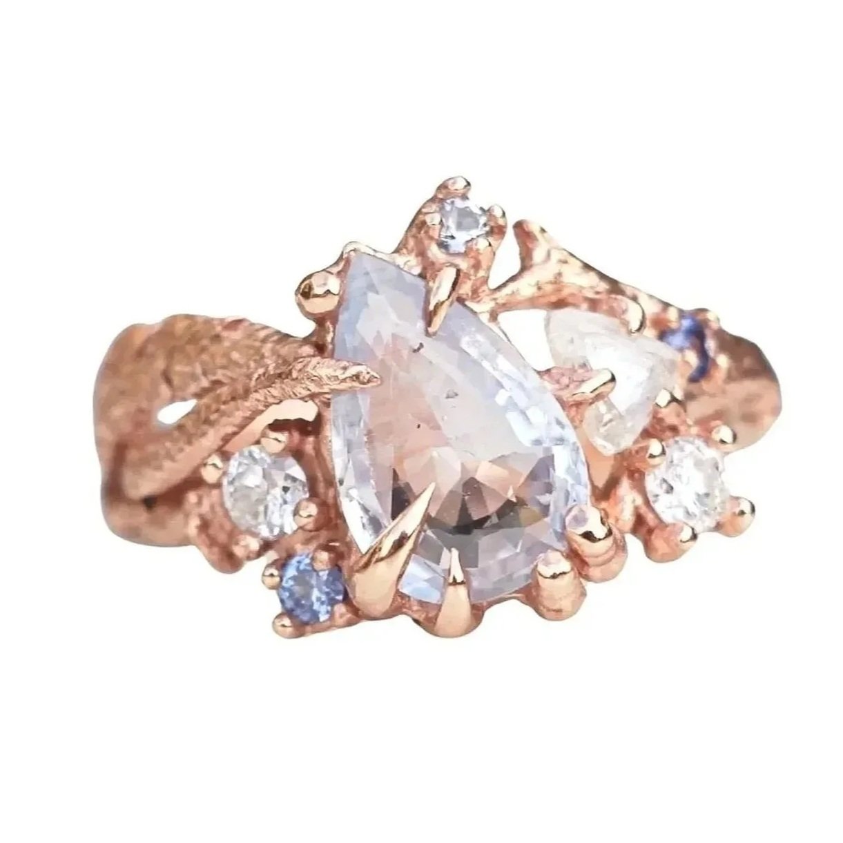 Winter Solstice Ring 9k Rose Gold