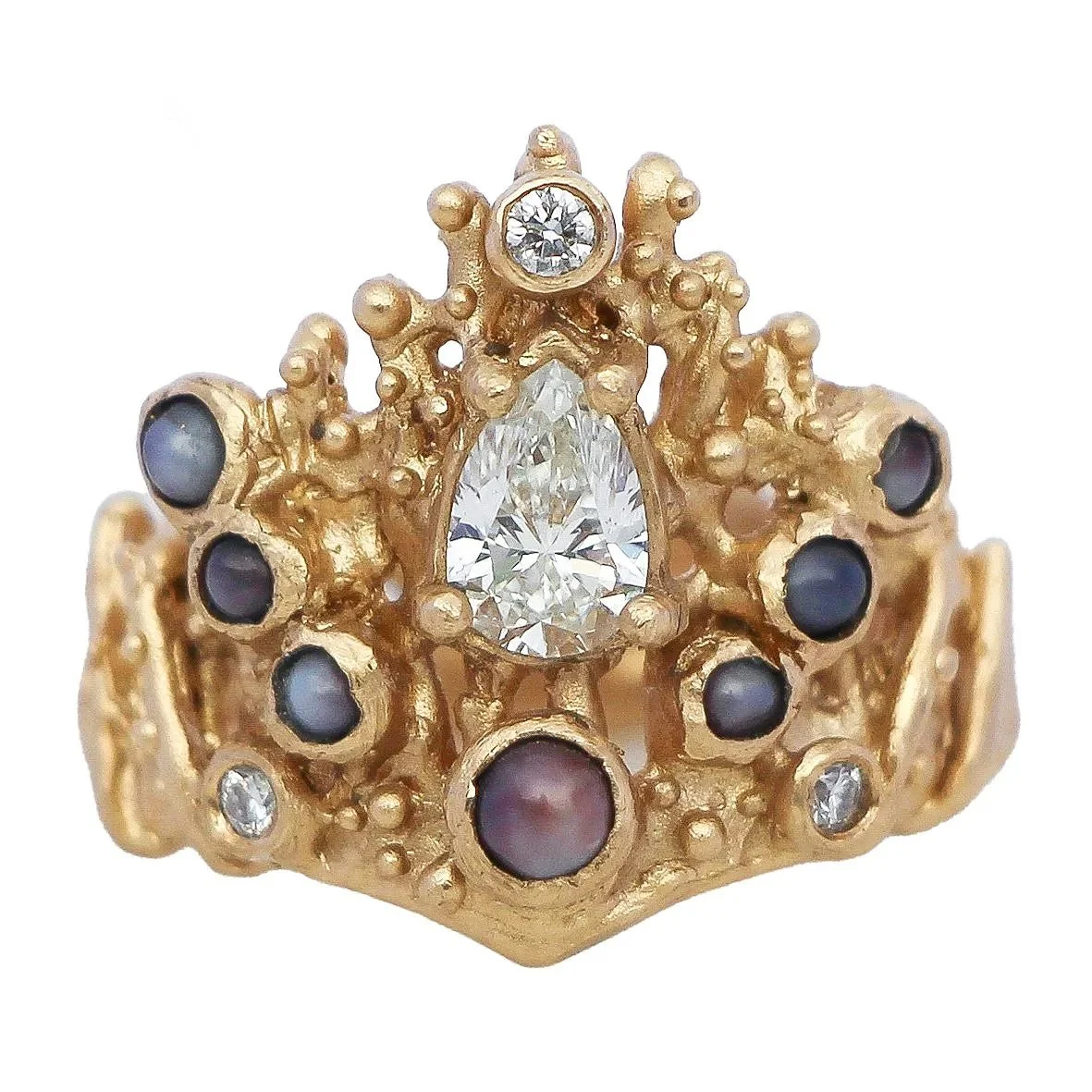 Original Out Of The Shallows Ring 14k Yellow Gold