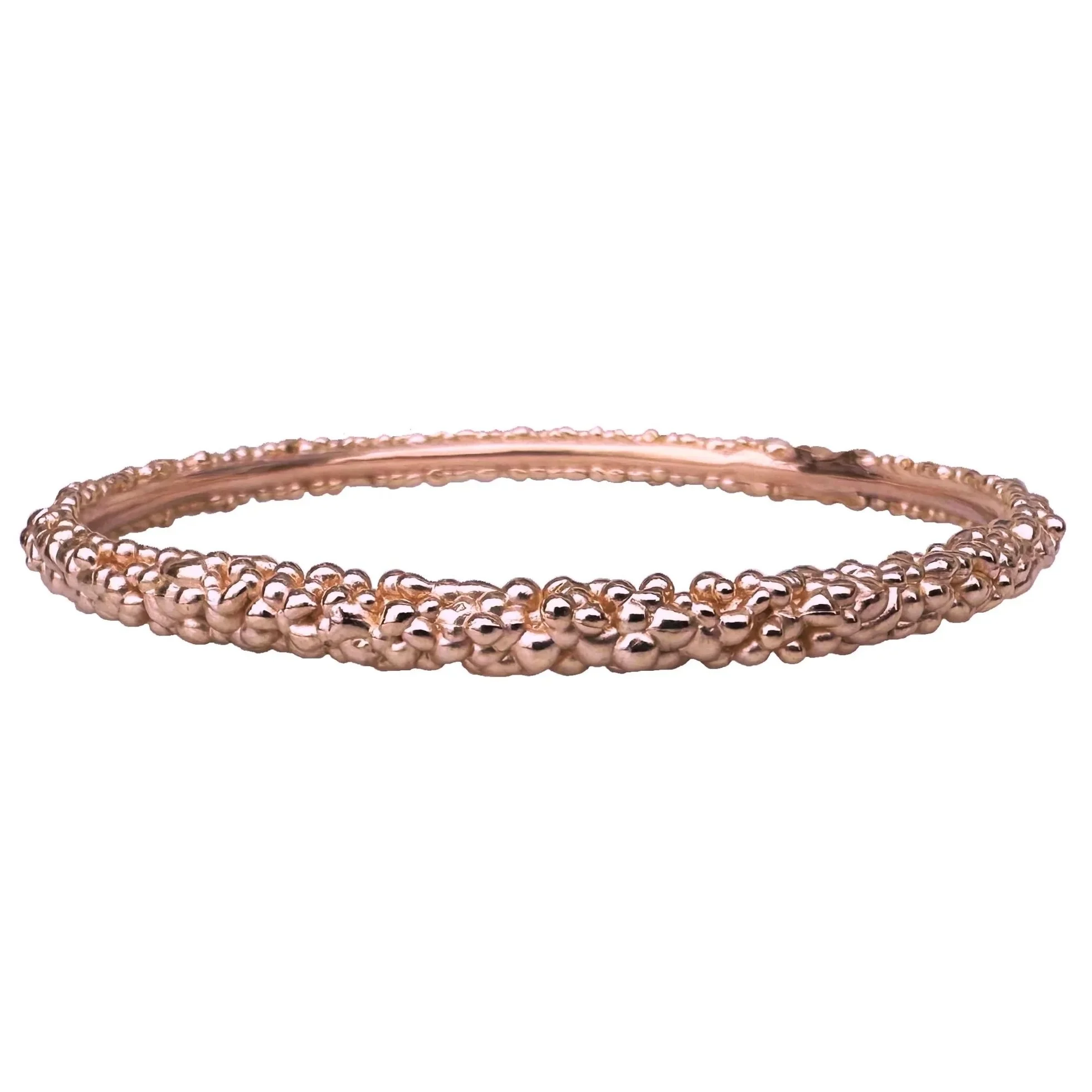 Lichen Bangle 9k Rose Gold