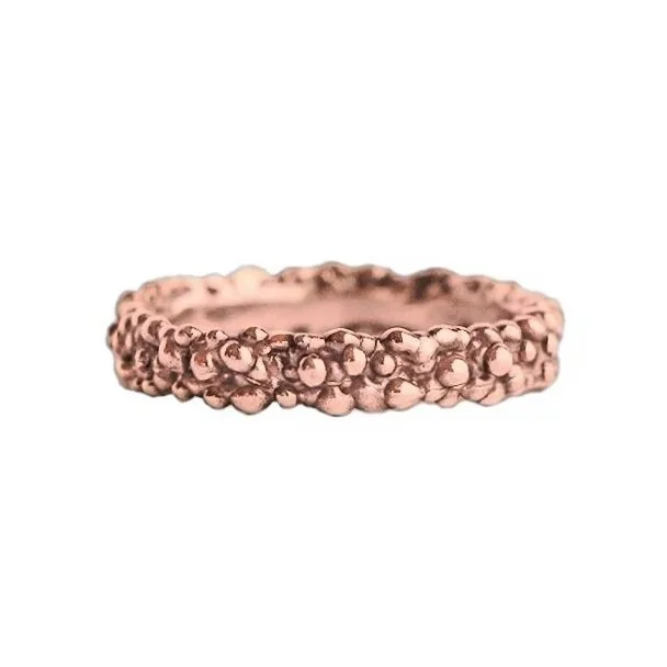 Lichen Ring 9k Rose Gold