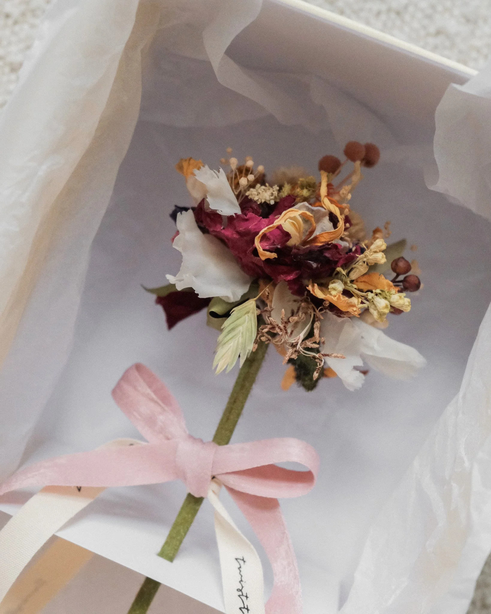Single Dried flower craft
