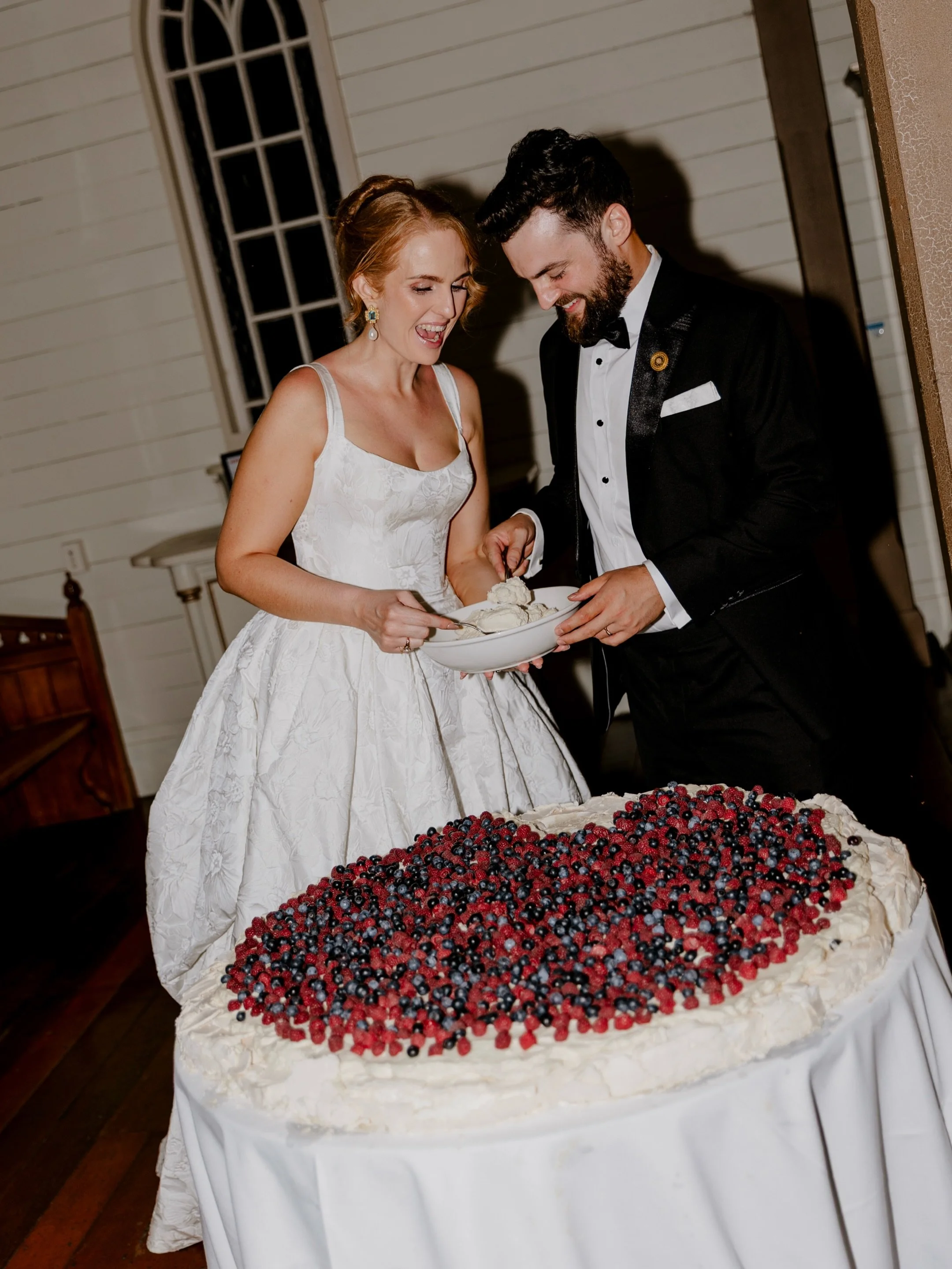 Some might say it&rsquo;s the perfect kiwi wedding cake 🍓

Vendors &mdash; 
@ortonshawkesbay @elegantandwildnz @astrabridal @marblefox.beauty @tuongtailor @theoldchurchhb @marriedby_millie @nosyparker__ @madebymorganm @thevillagegoldsmith