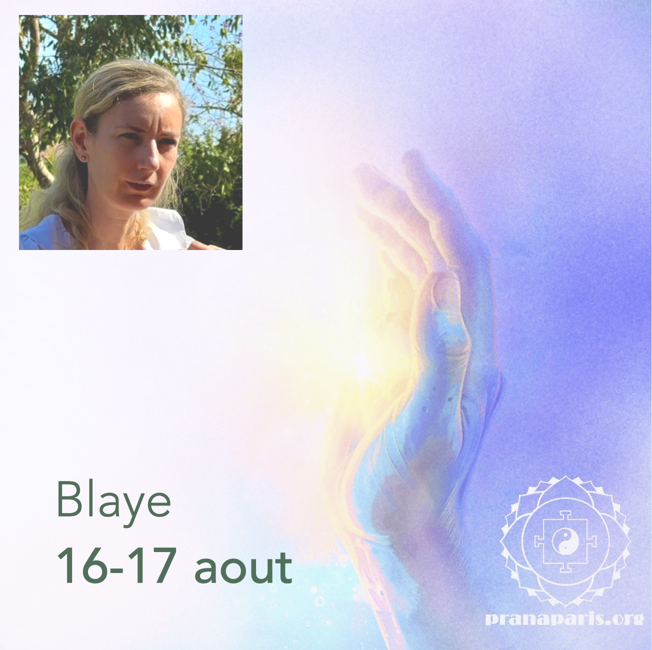 STAGE Pranic Healing Niveau Base Sylvine