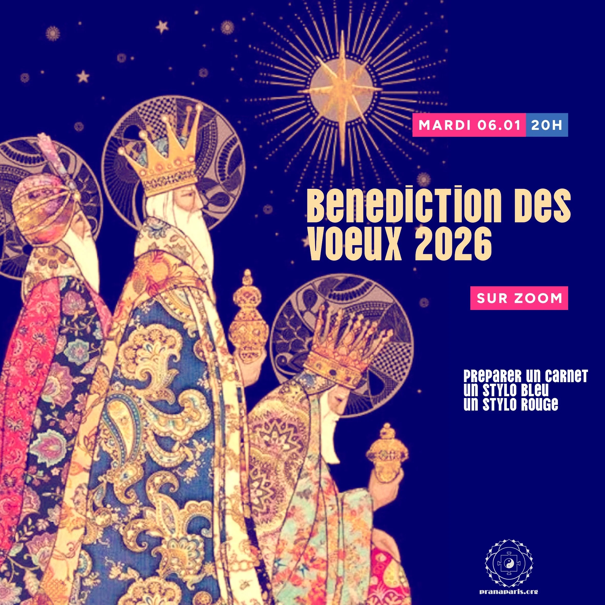 Méditation &amp; Bénédiction des Voeux 2026