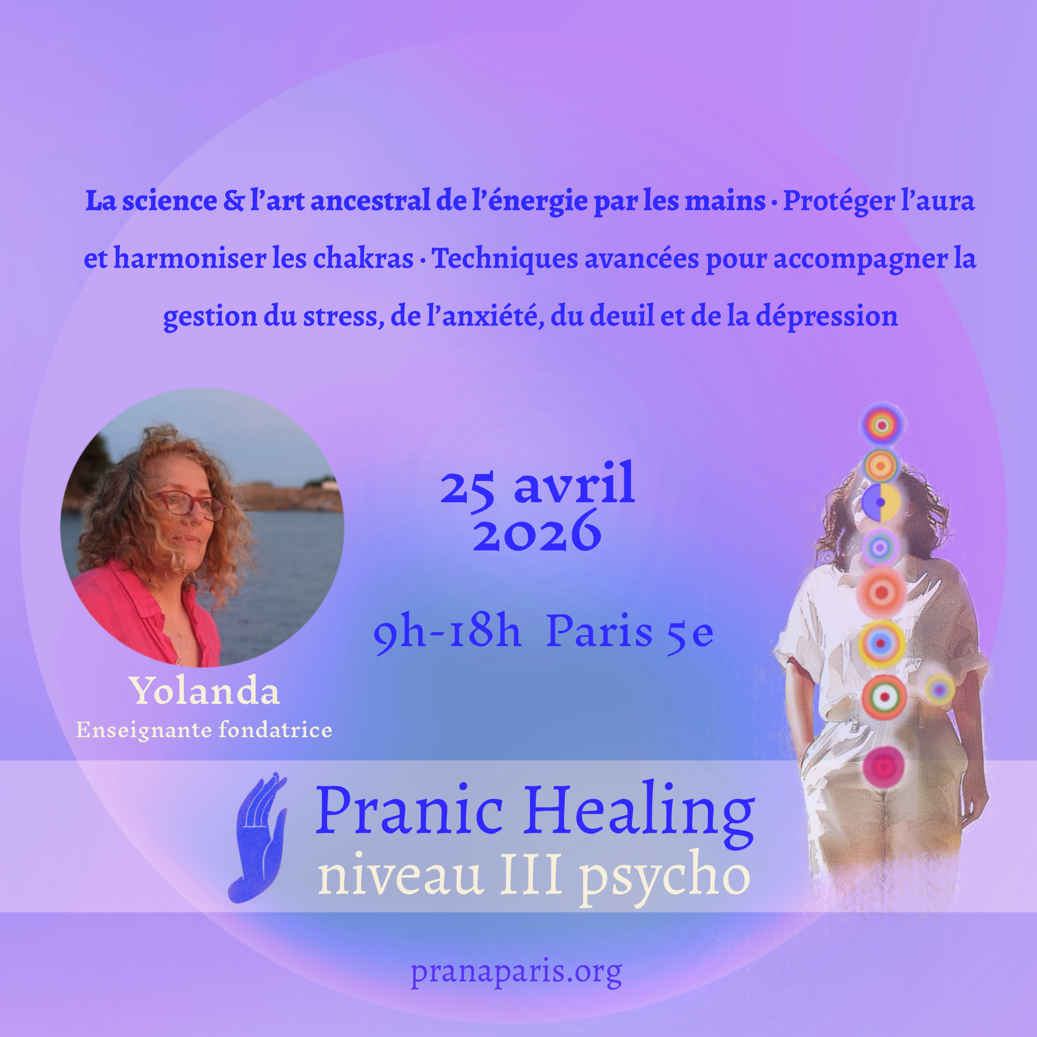 Pranic Healing Niveau III Psychothérapie