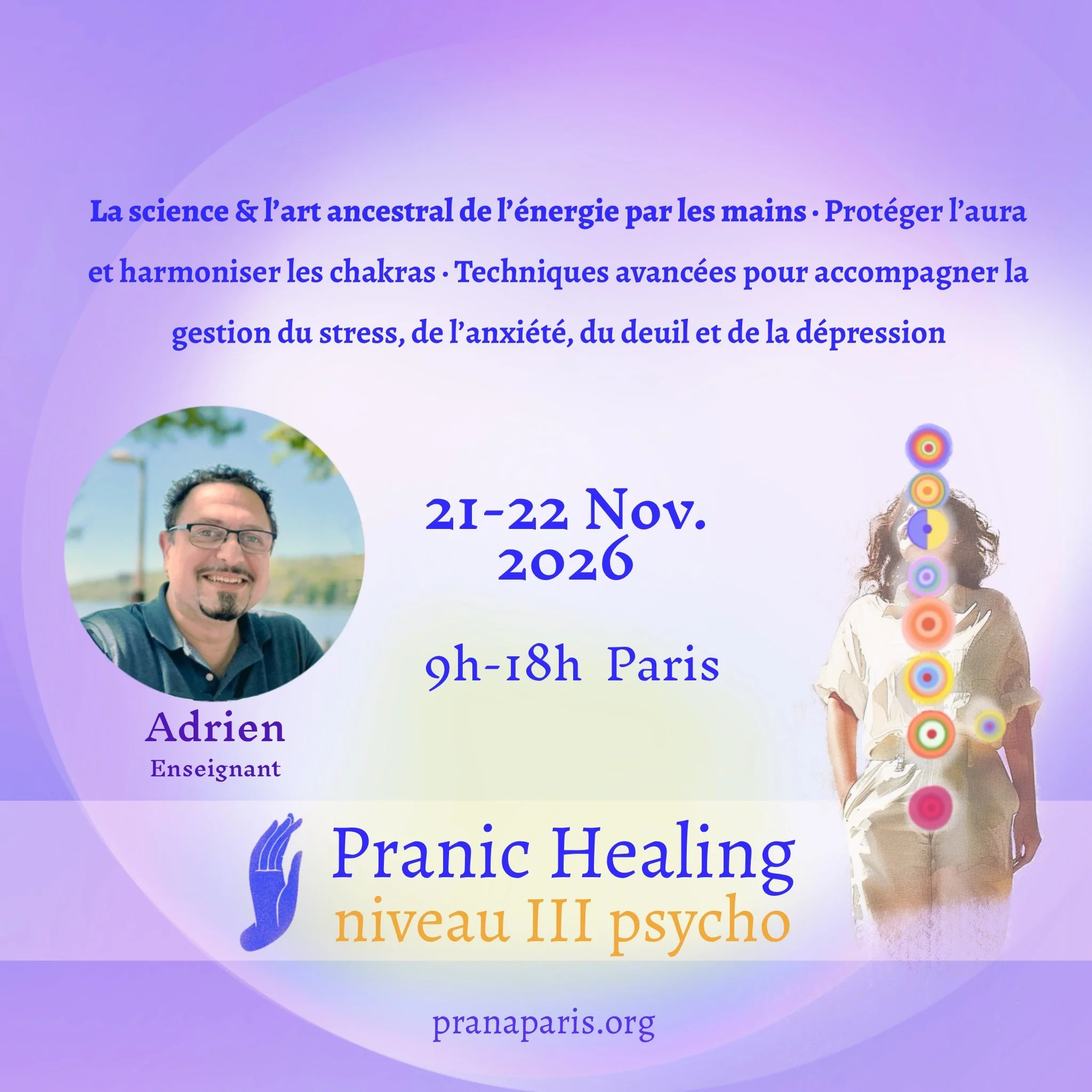 Pranic Healing Niveau III Psychothérapie 