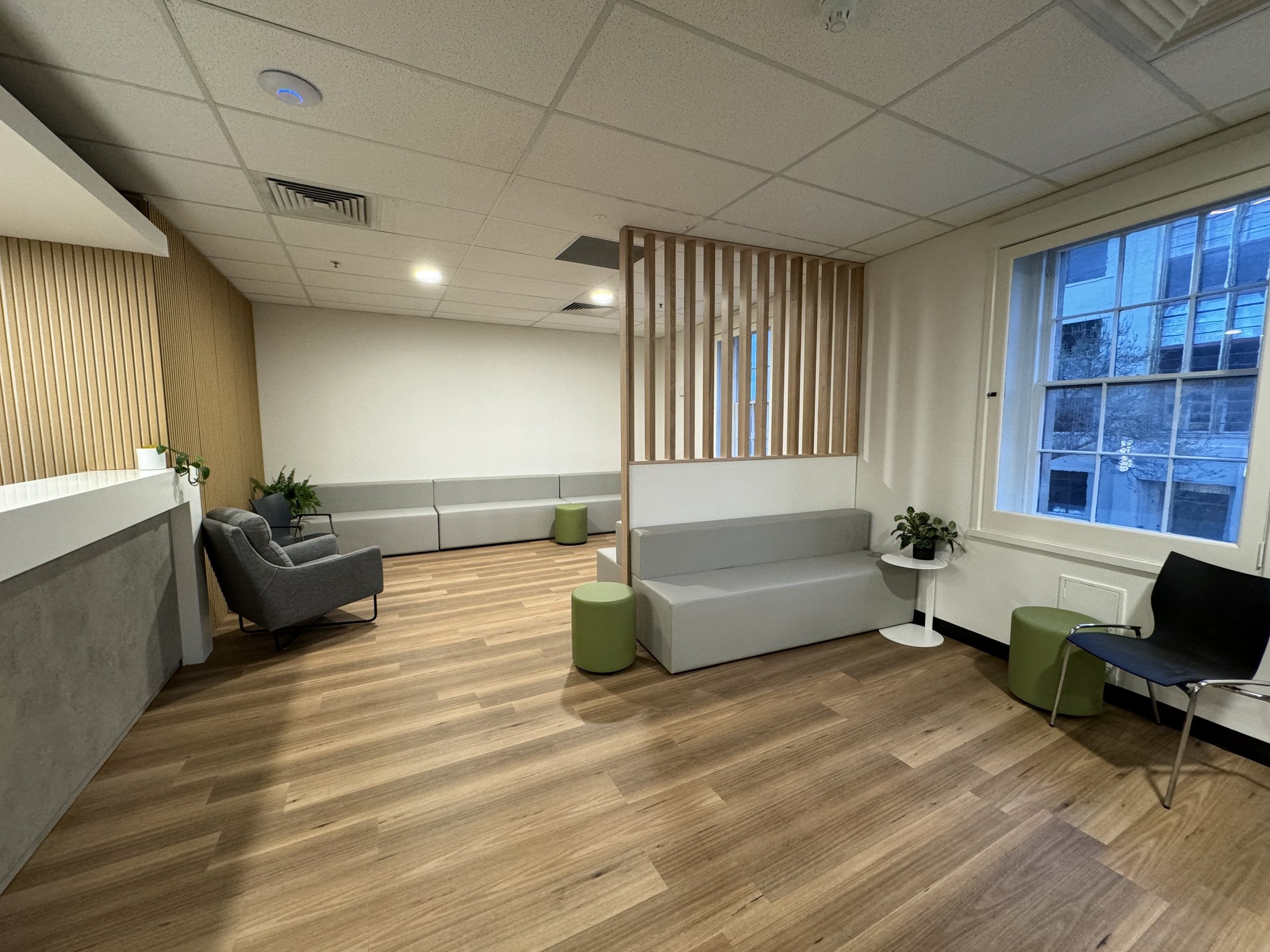 Wait area- taking new patients