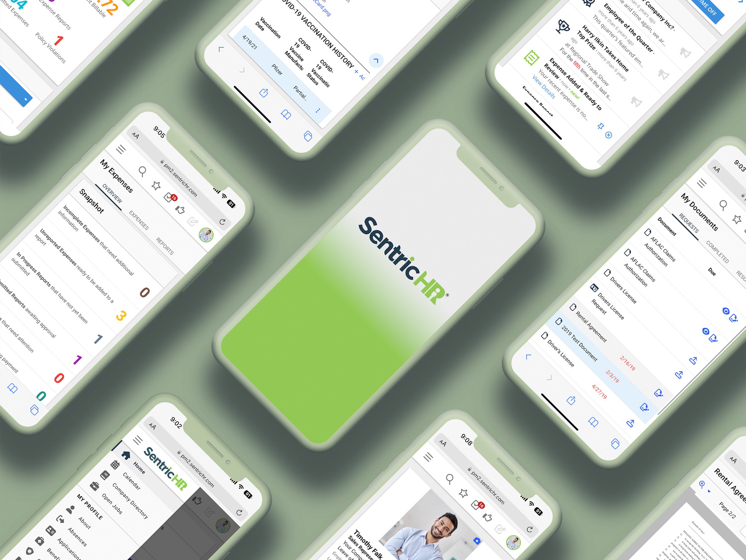 Interaction Design • Client: SentricHR
