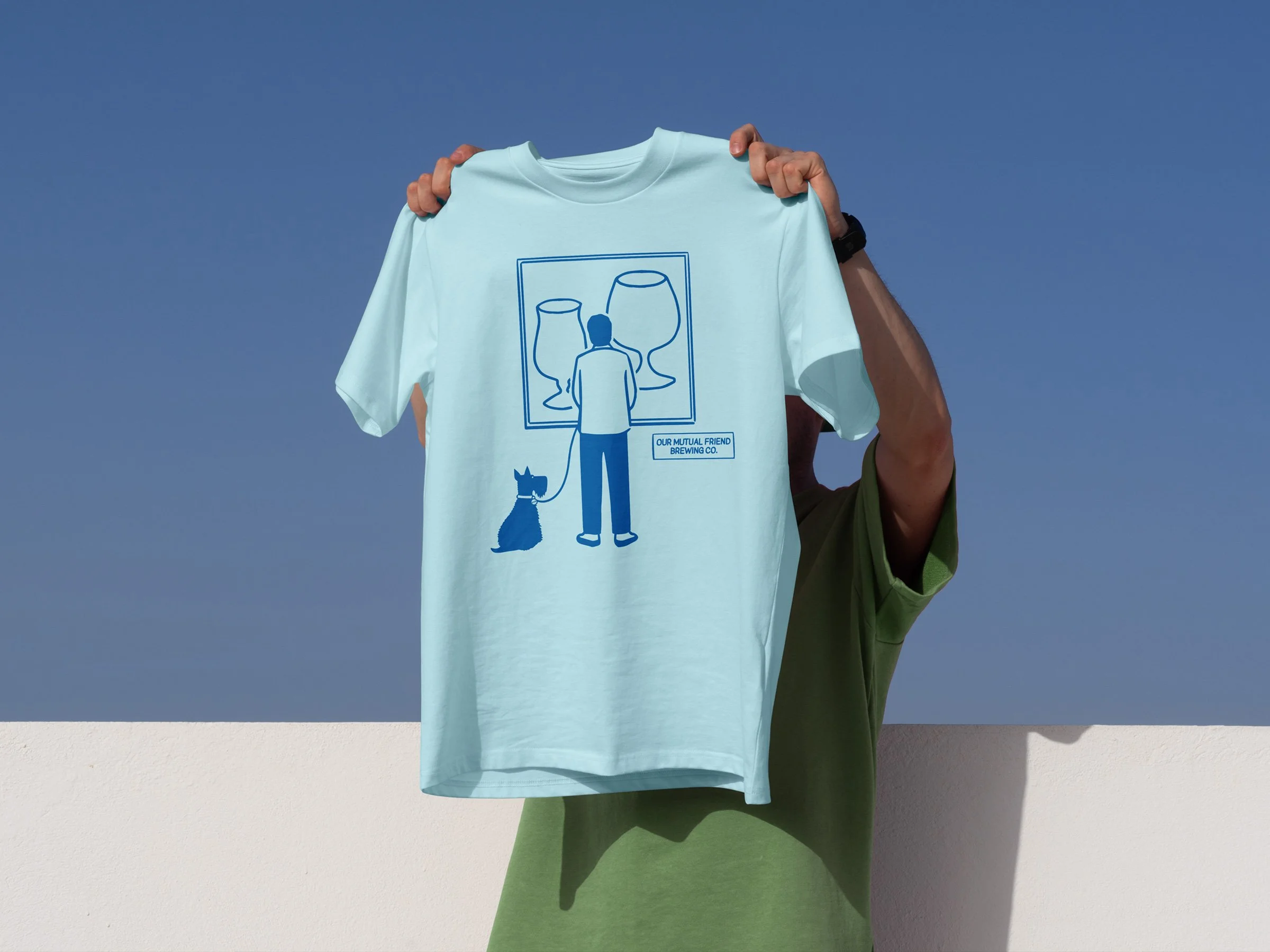 Merch Design • Client: Our Mutual Friend Brewing