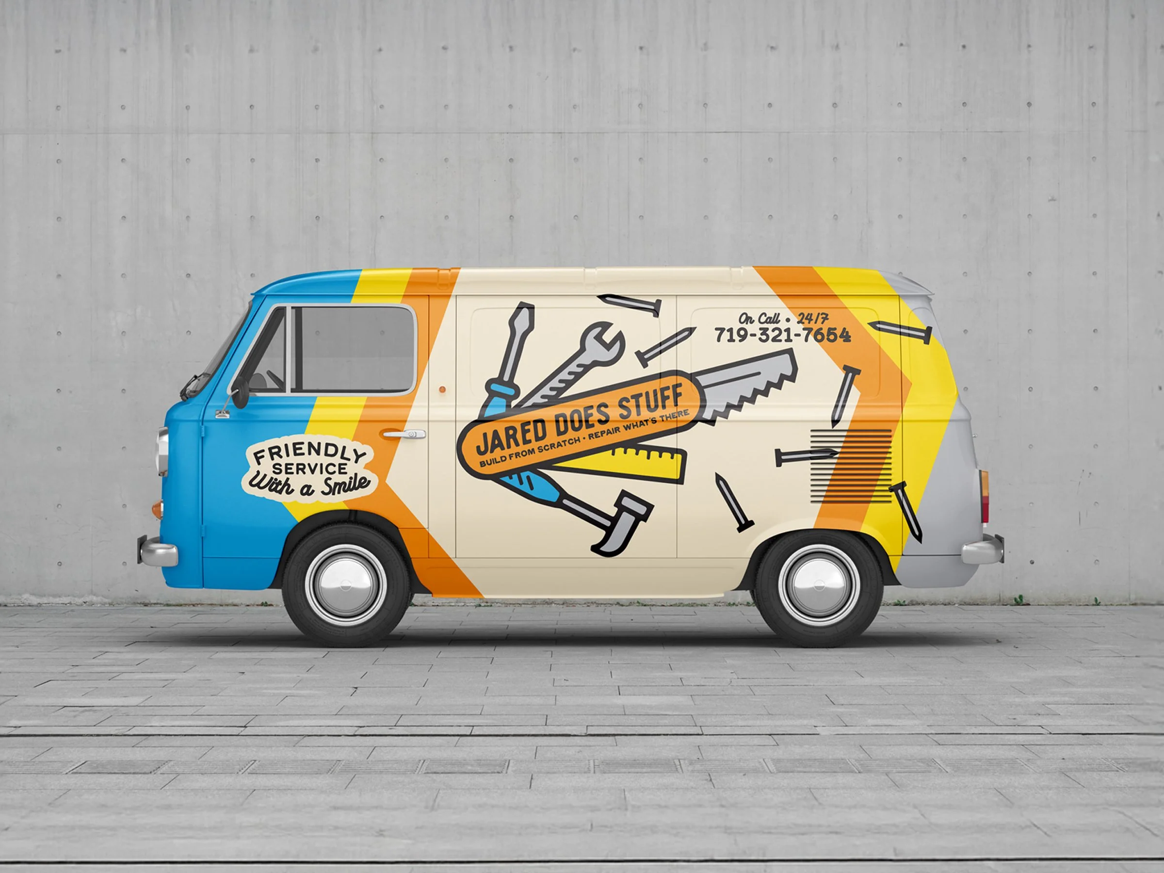 Brand Identity Design • Client: Jared Stengel