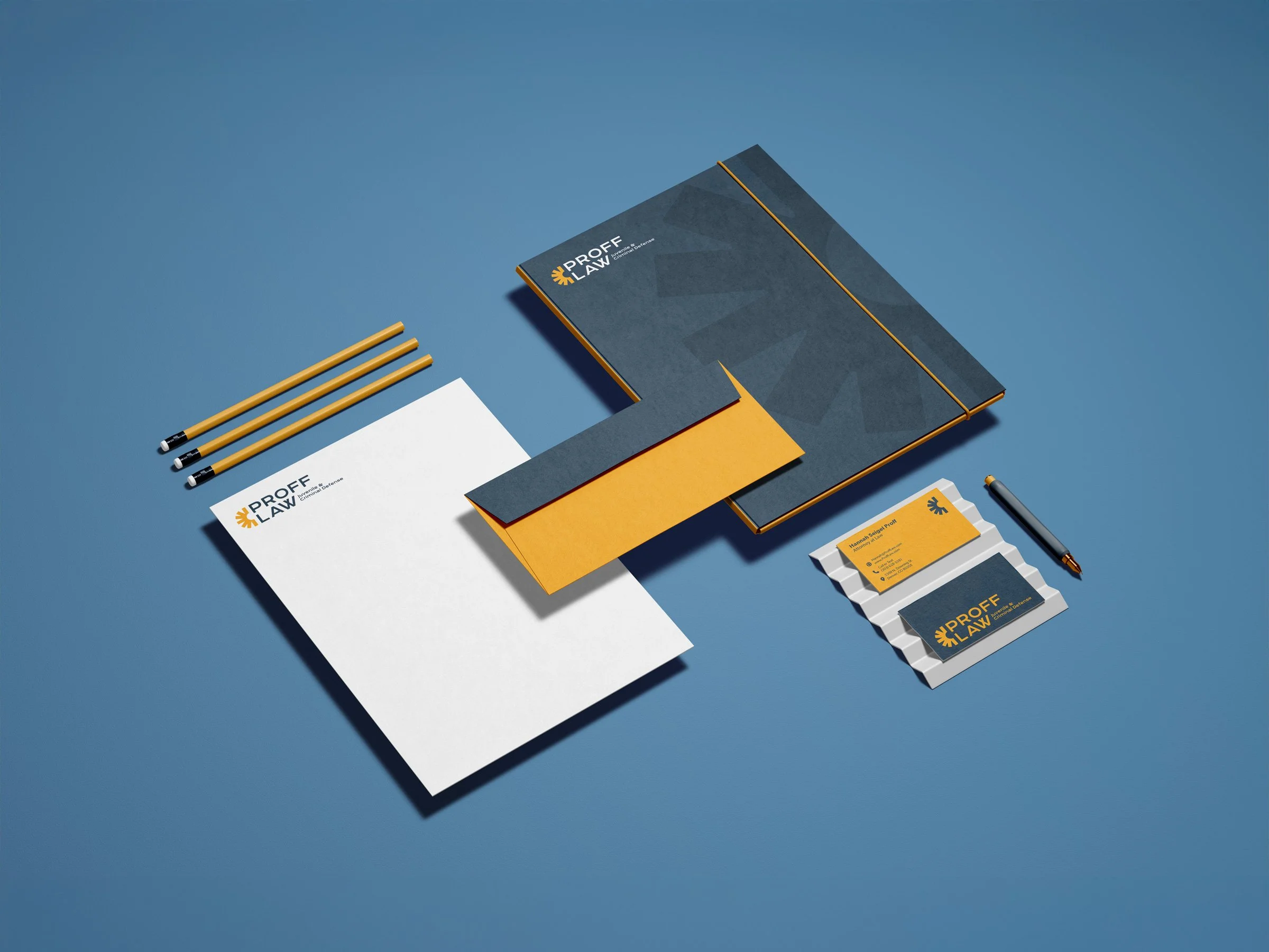 Brand Identity Design • Client: Proff Law