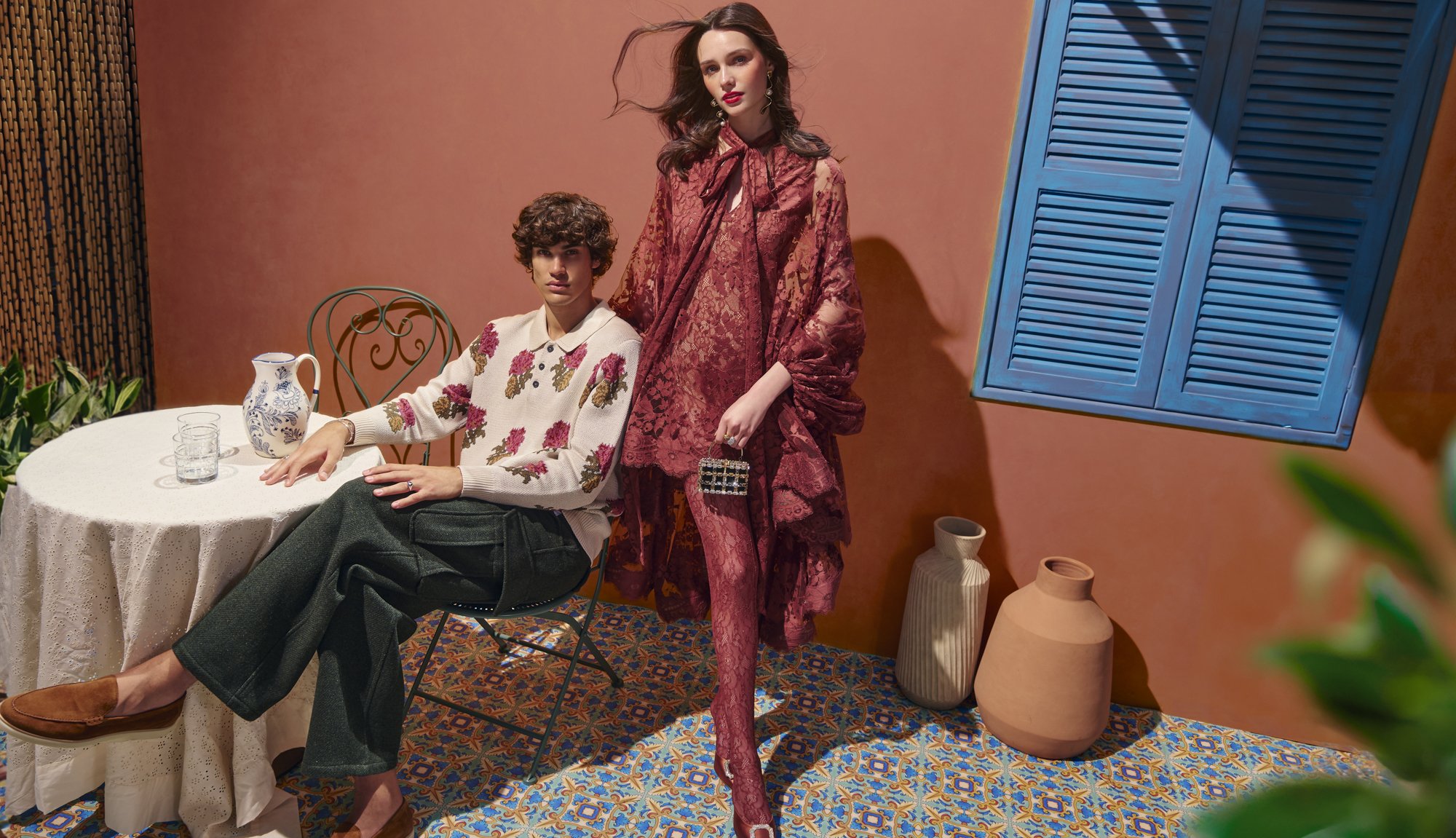 Production on this project started a month prior, with careful planning to source the perfect location, talent, and models that would capture both the Italian spirit and Middle Eastern charm. Our shoot day began bright and early at 3 a.m, with the ca
