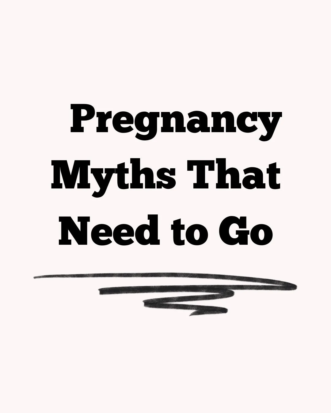 And feel free to lay on your back while reading this too because that&rsquo;s also myth! 

To be honest I learned some of these myths in school and still see health care providers give recommendations based off these outdated, unsupported myths!  We 
