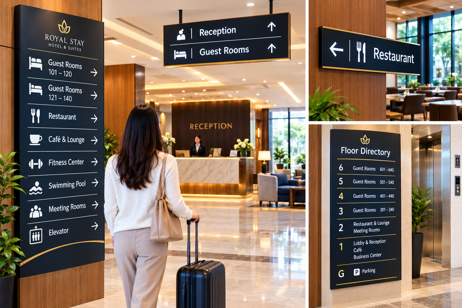 Wayfinding Signage for Hotels