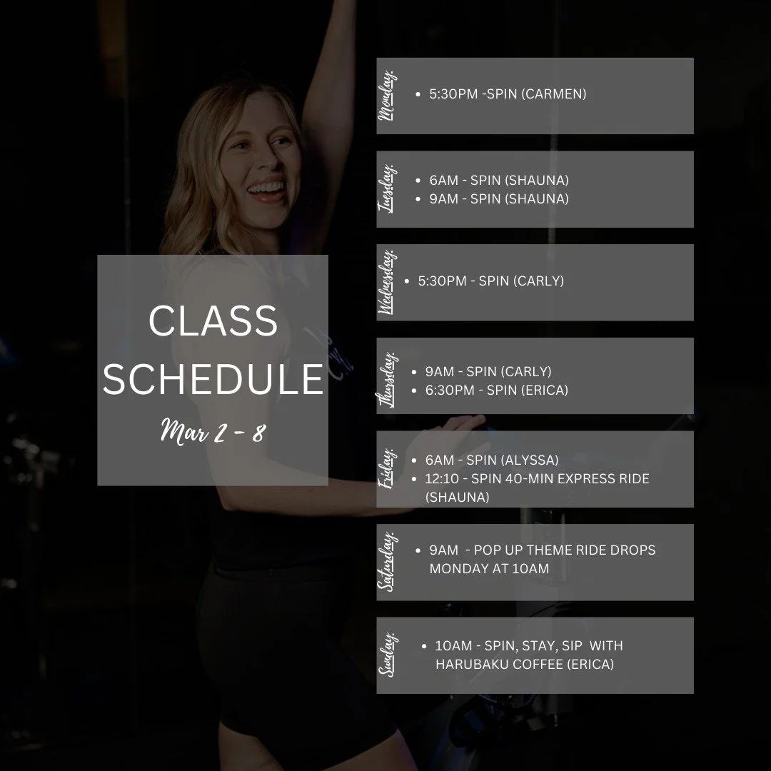 Make time for what makes you feel strong. 💪

Our Own the Day challenge for daytime riders starts on Tuesday. This is the perfect opportunity to book your rides early and commit to yourself. 

Stay tuned to our socials tomorrow at 10am. We drop our S